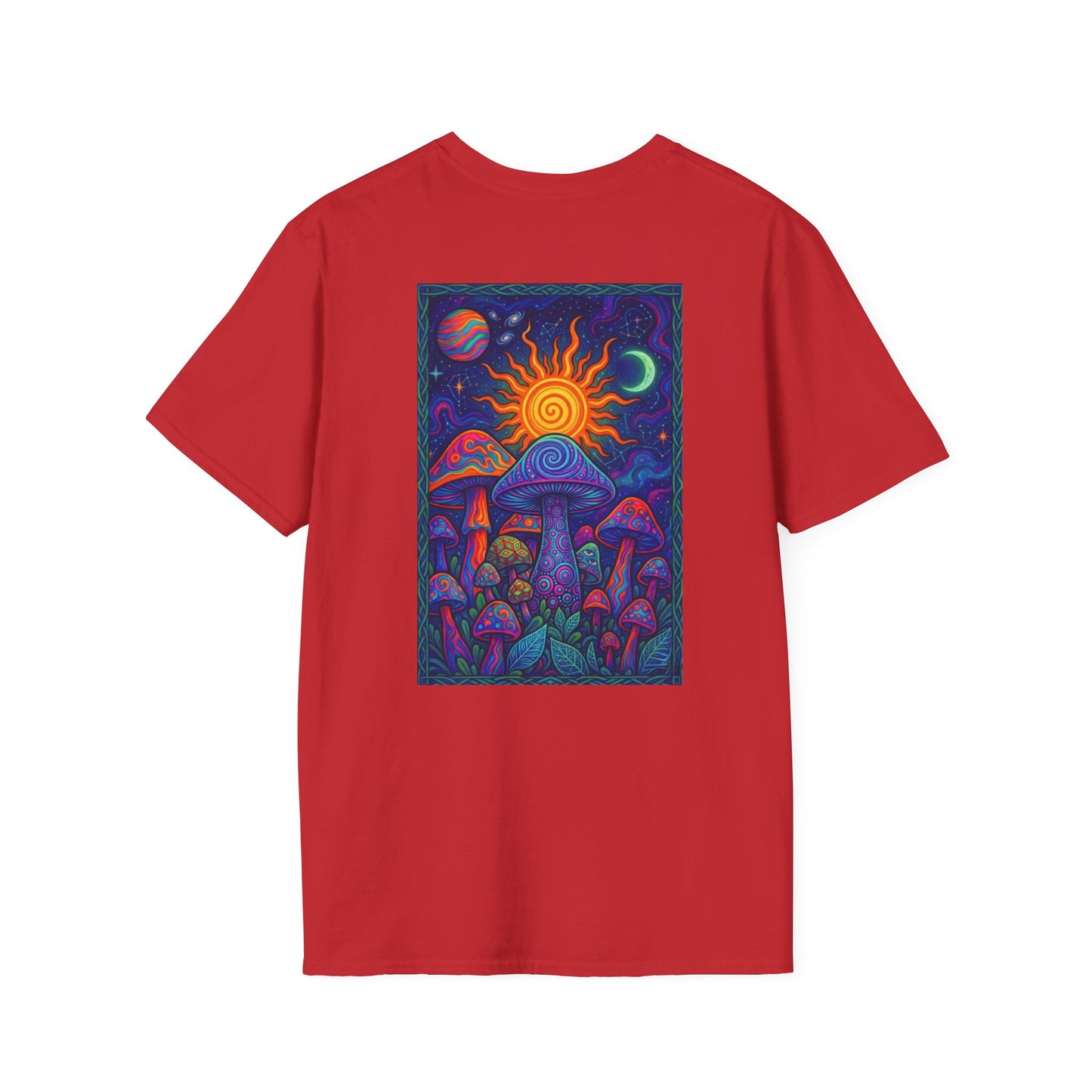 'Blue Mushroom' T-Shirt