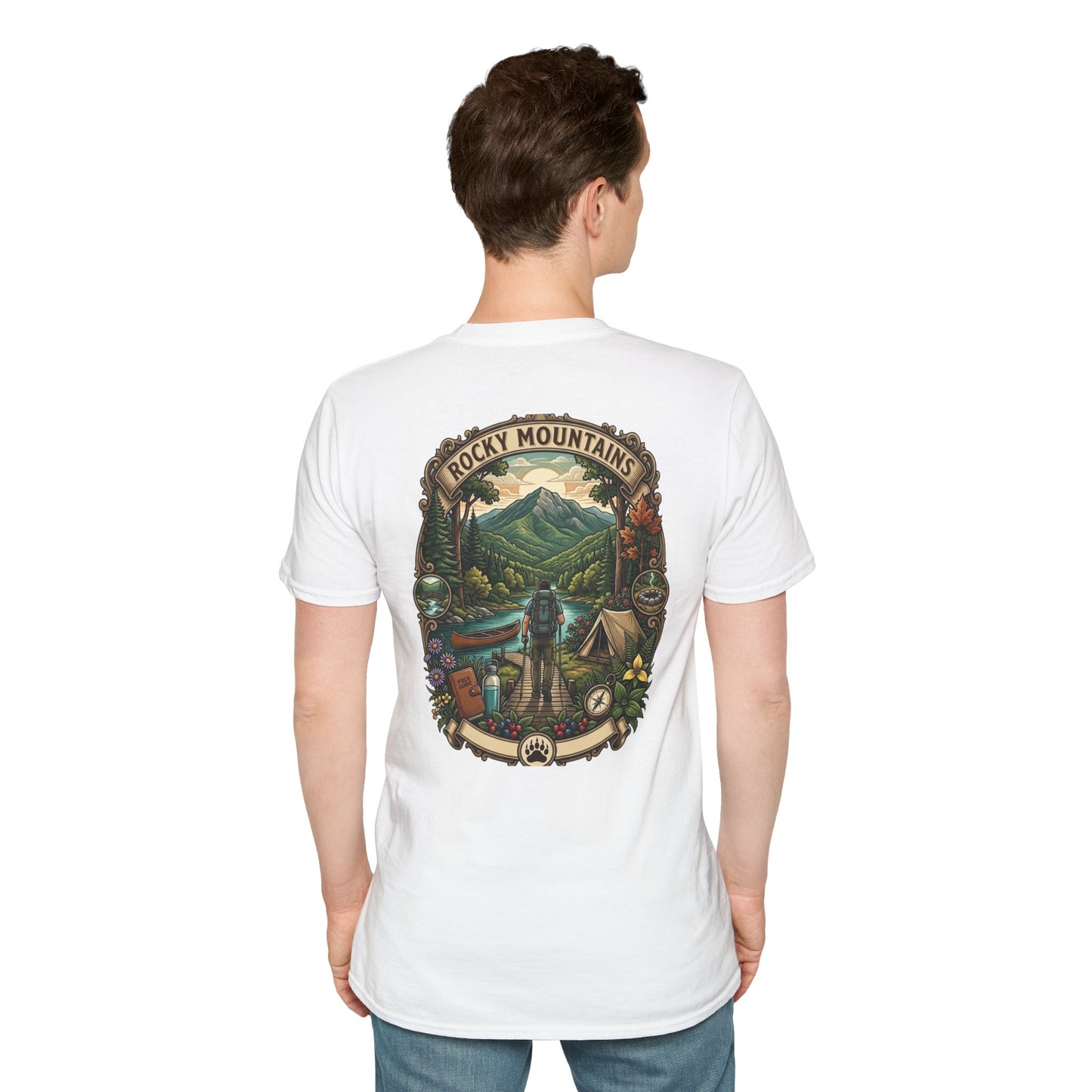 'Mountain & Boots' T-Shirt