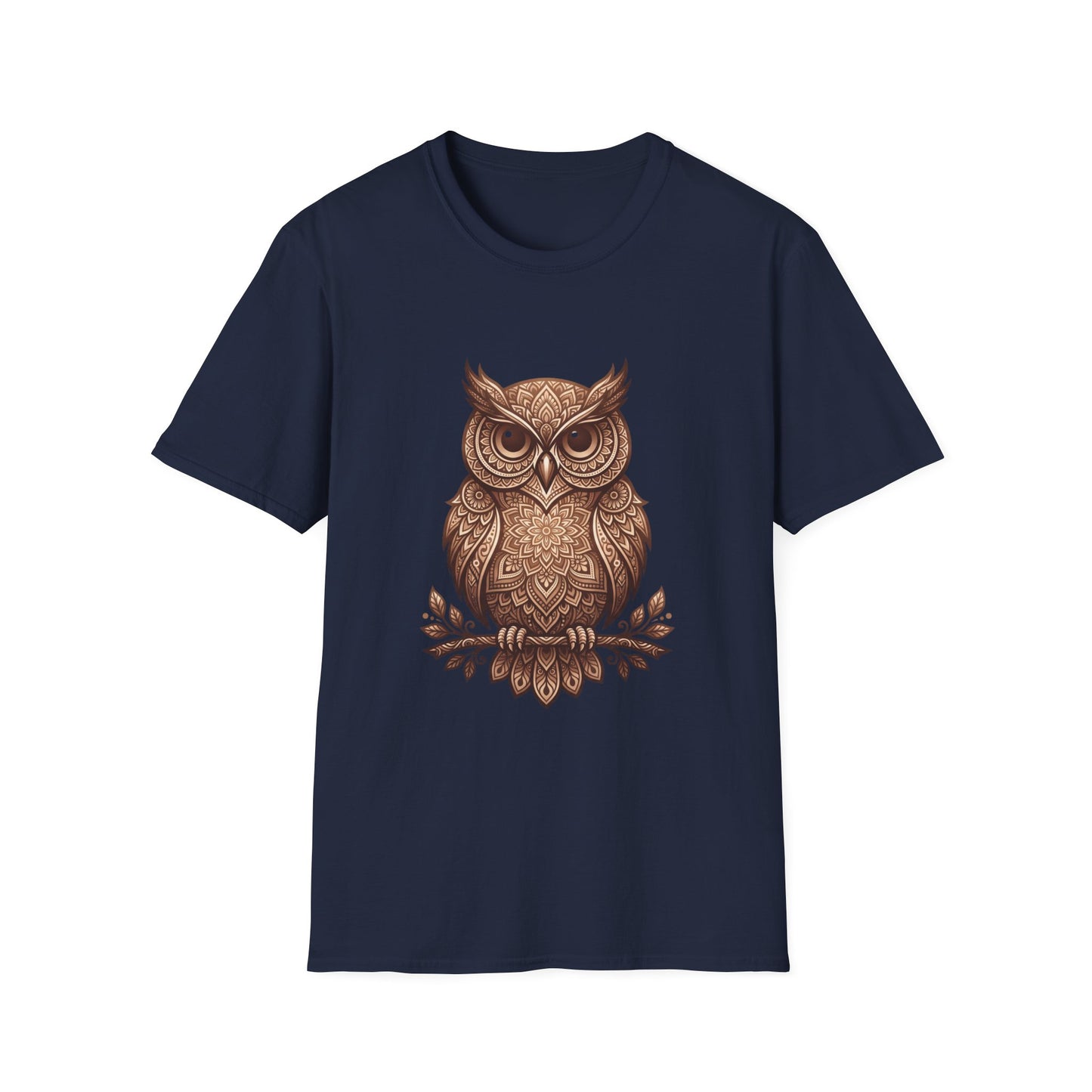 'Intricate Boho Owl' T-Shirt