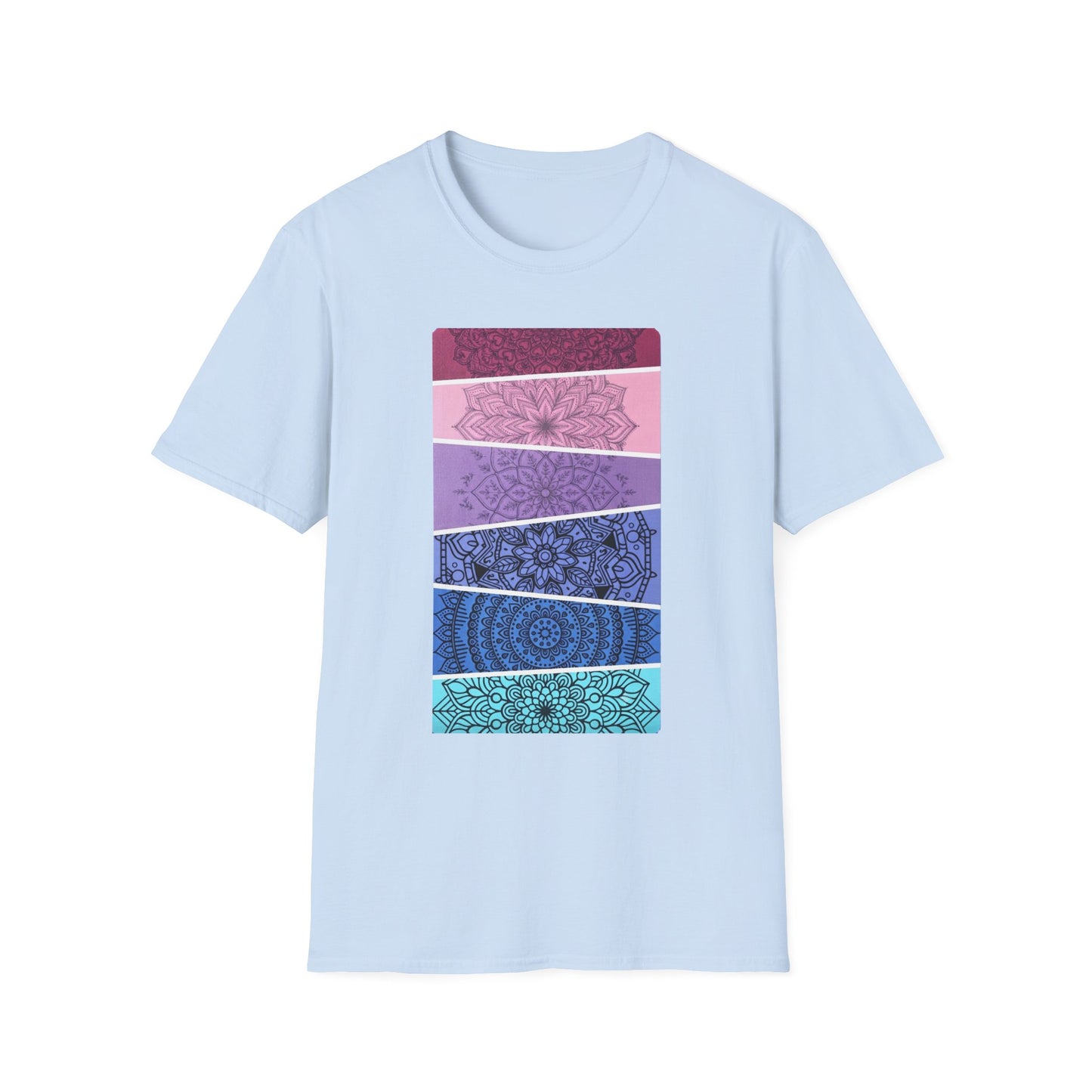 'Ombre Purple to Teal' T-Shirt