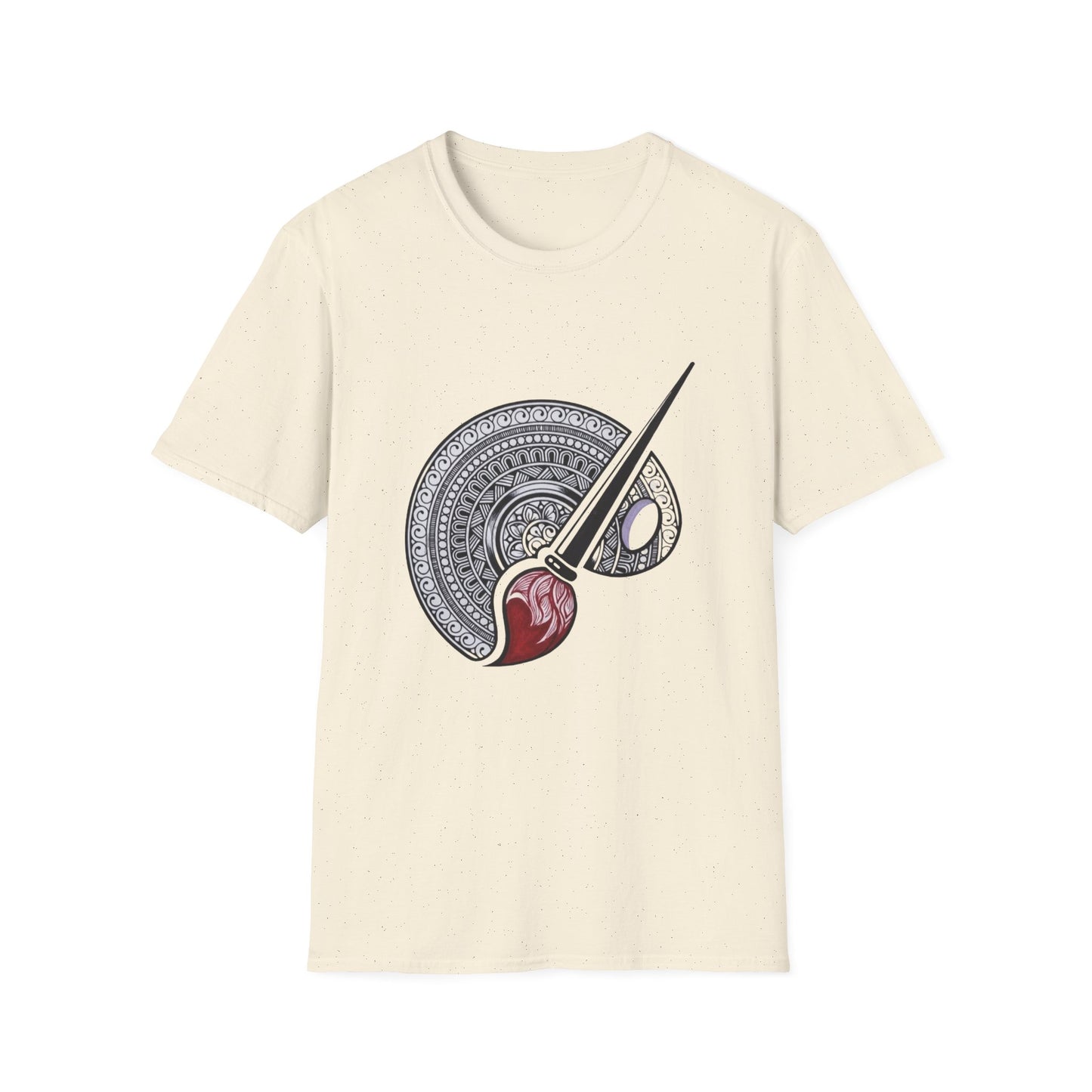 'Paint palette with brush' T-Shirt