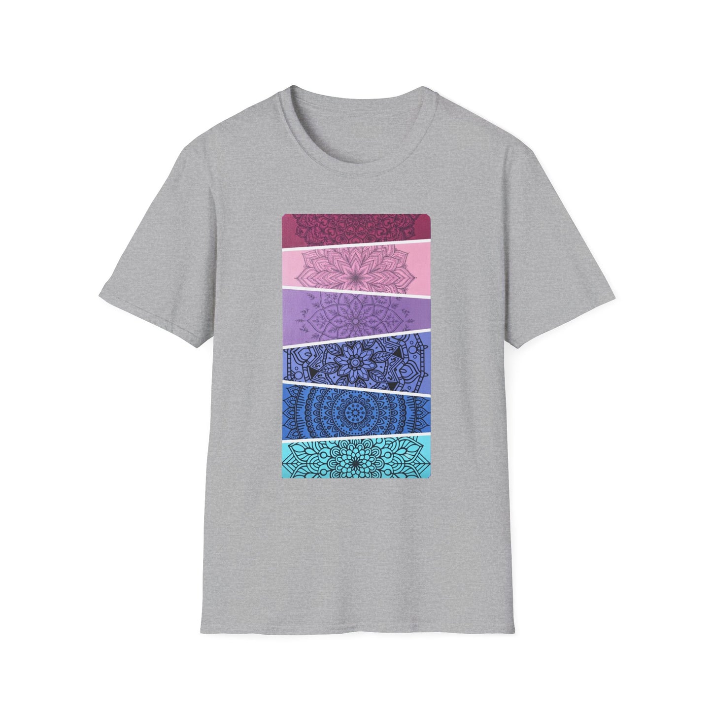 'Ombre Purple to Teal' T-Shirt
