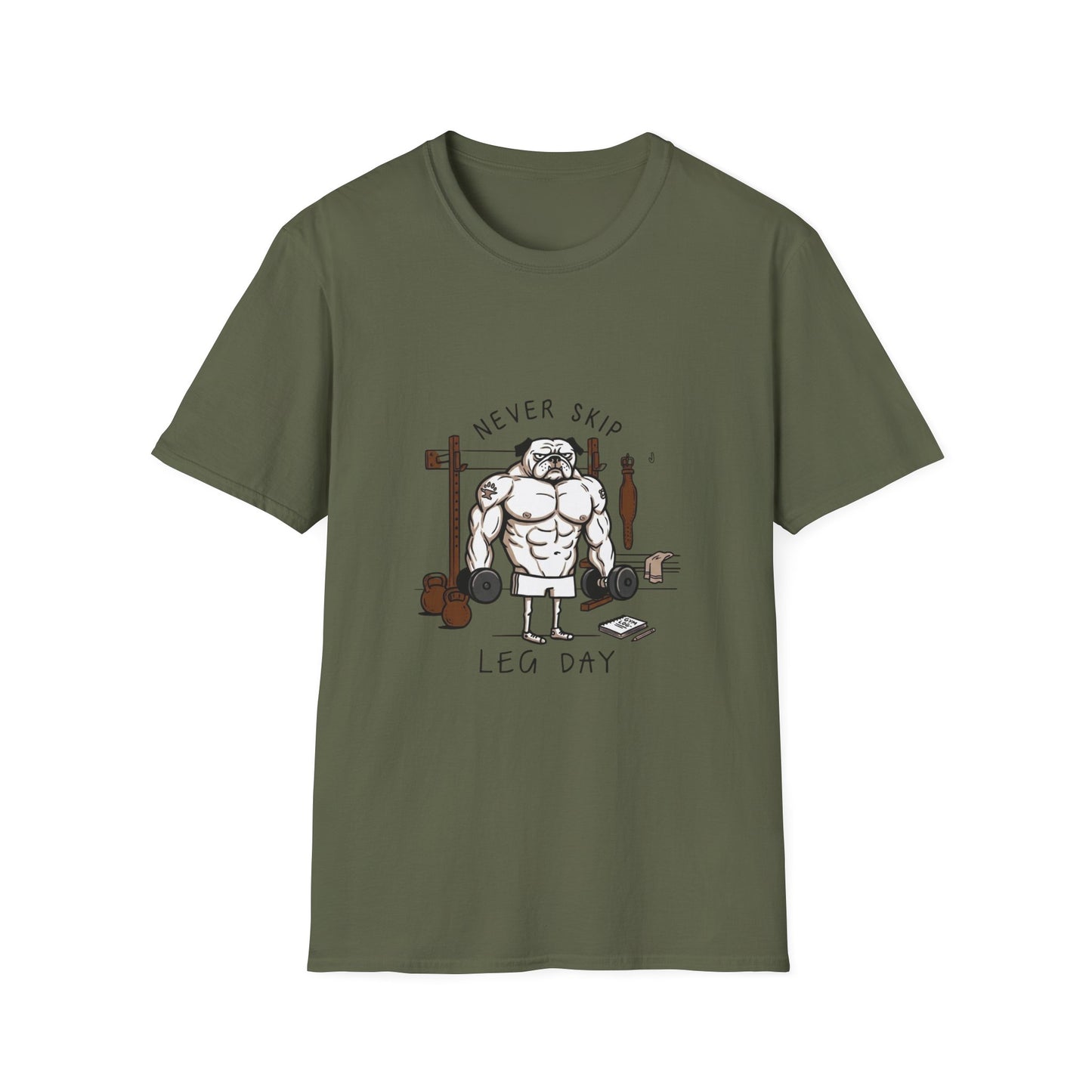 'Never Skip Leg Day' T-Shirt