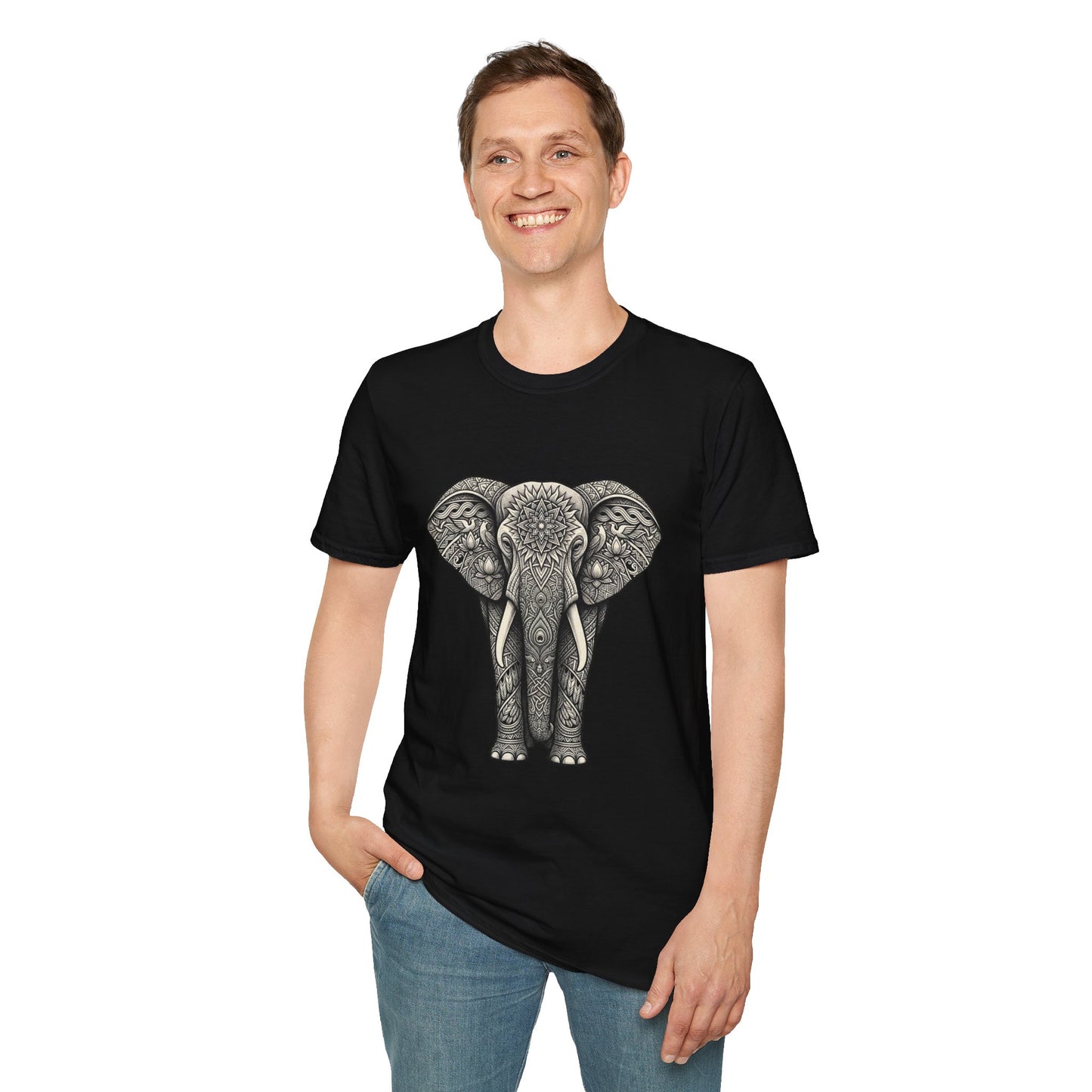 'Elephant Mandala' T-Shirt