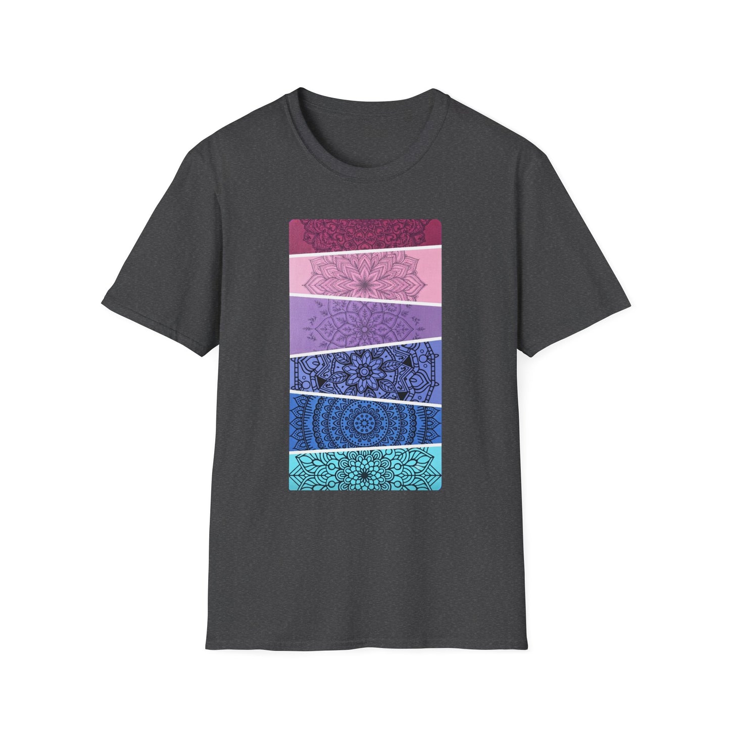 'Ombre Purple to Teal' T-Shirt