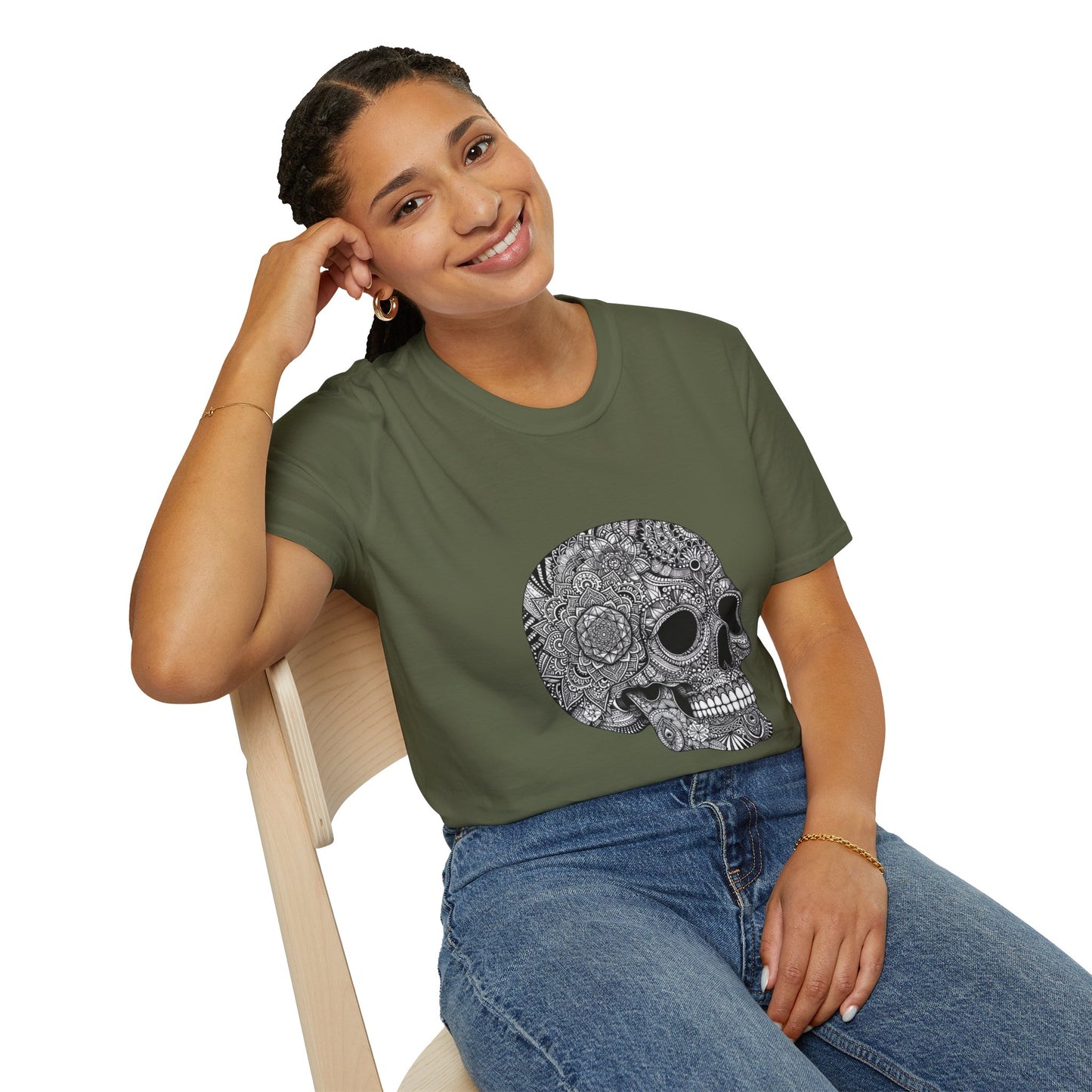 'Skull Mandala' T-Shirt