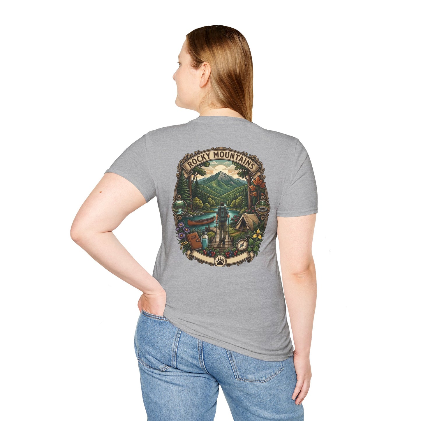 'Mountain & Boots' T-Shirt