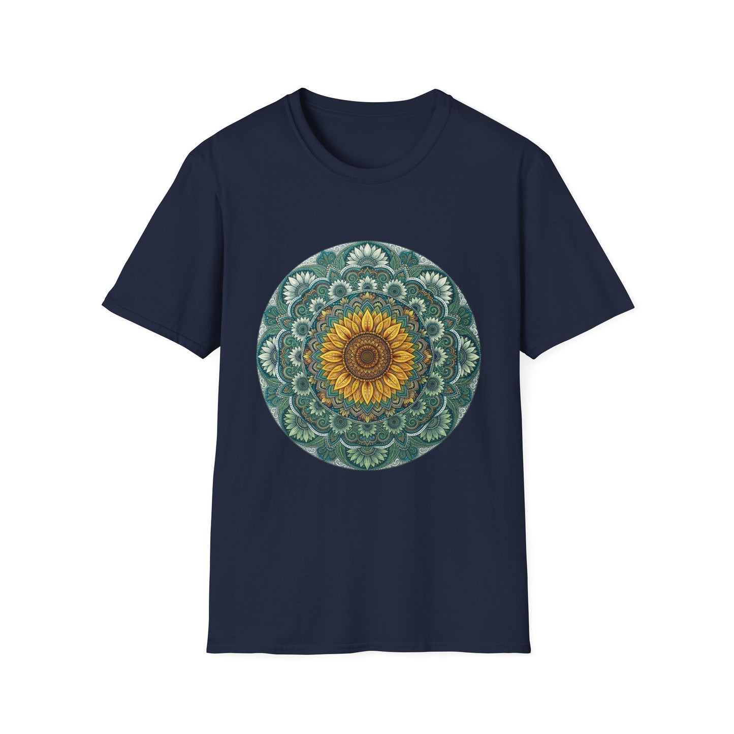 'Sunflower Mandala' T-Shirt