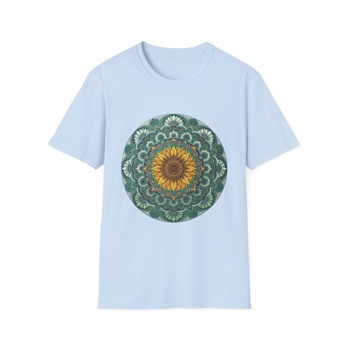 'Sunflower Mandala' T-Shirt