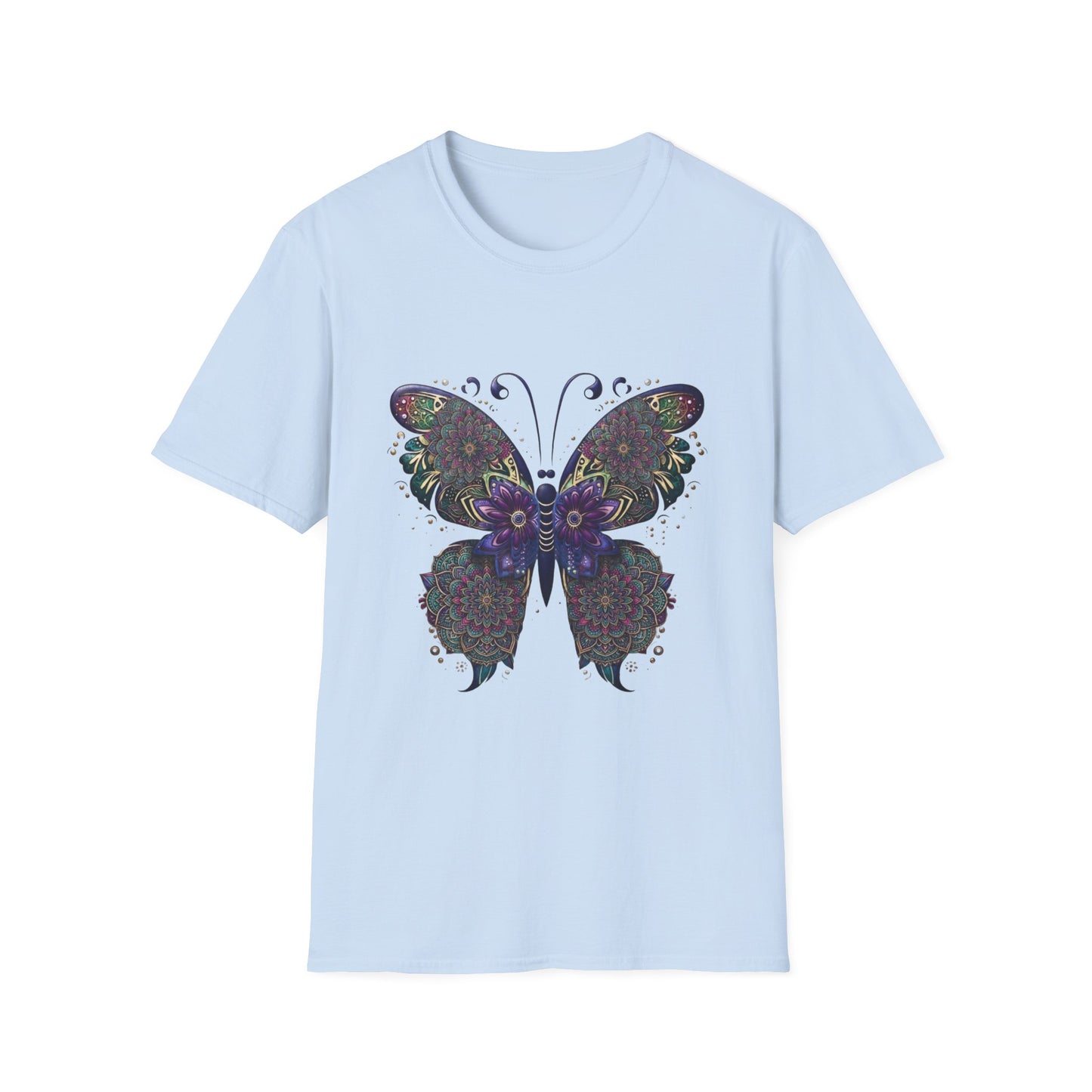 'Floral Butterfly' T-Shirt
