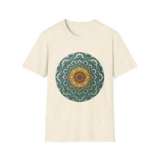 'Sunflower Mandala' T-Shirt