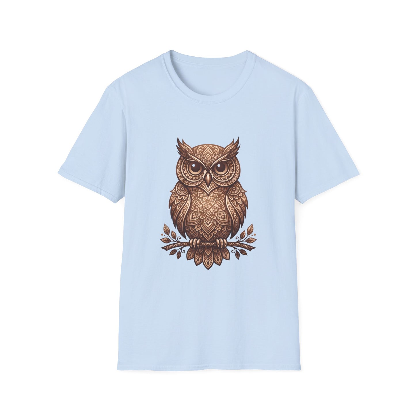 'Intricate Boho Owl' T-Shirt