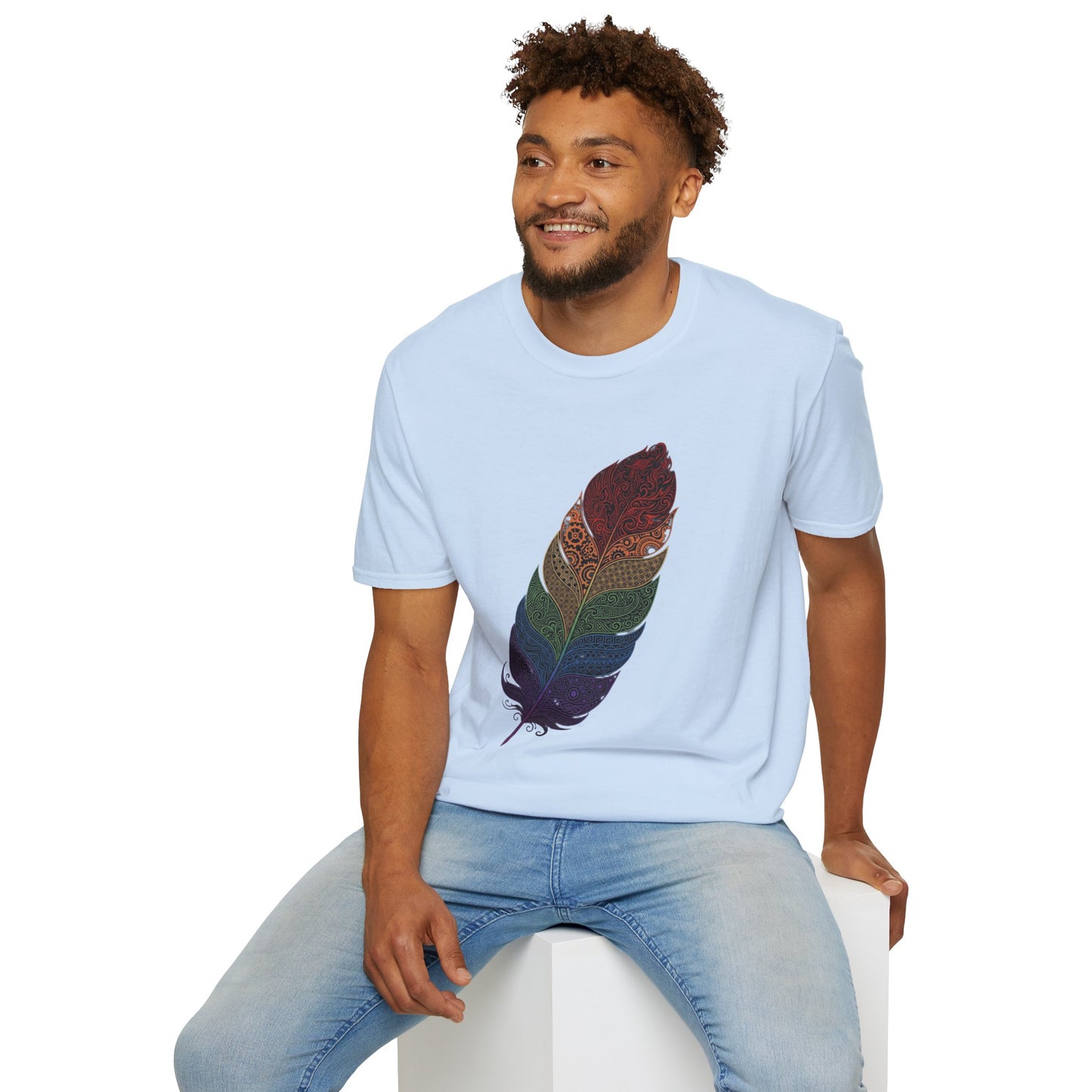 'Feather Mandala' T-Shirt