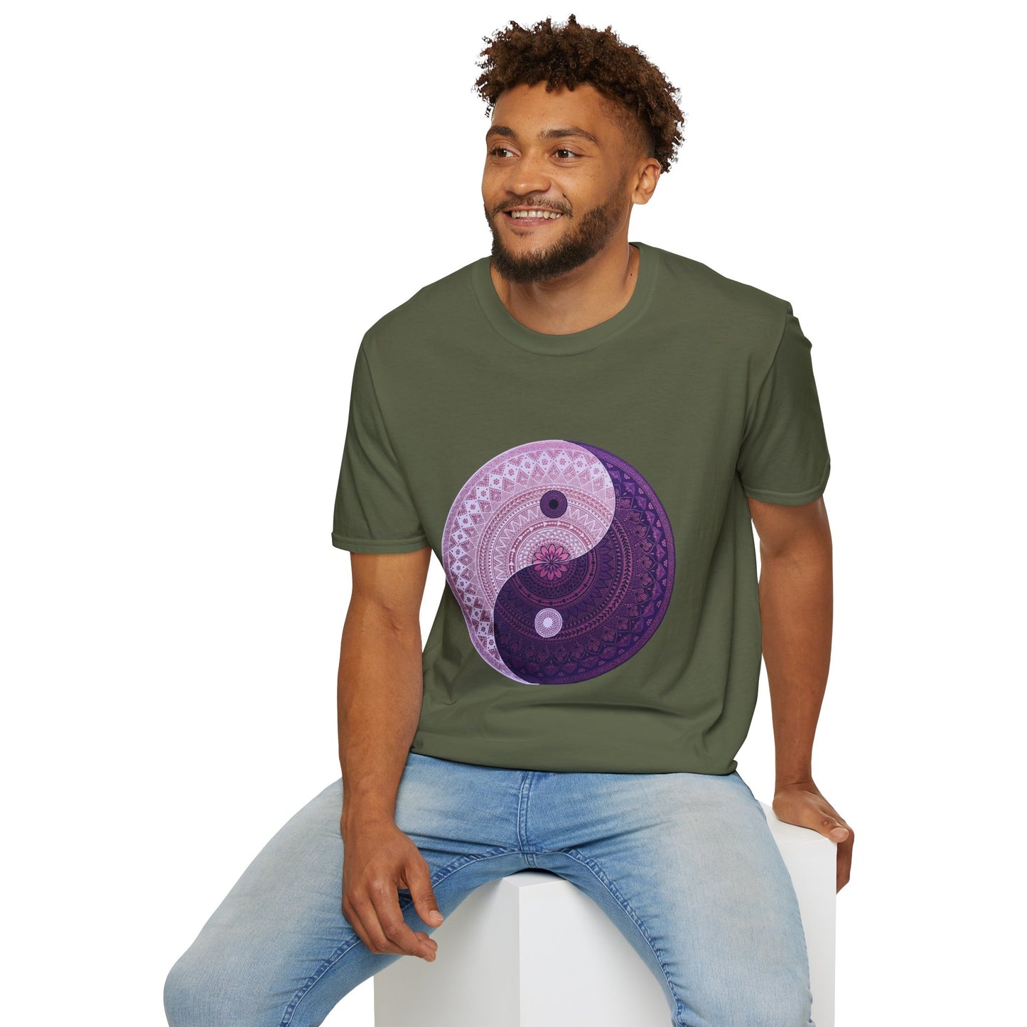 'Yin Yang Mandala' T-Shirt