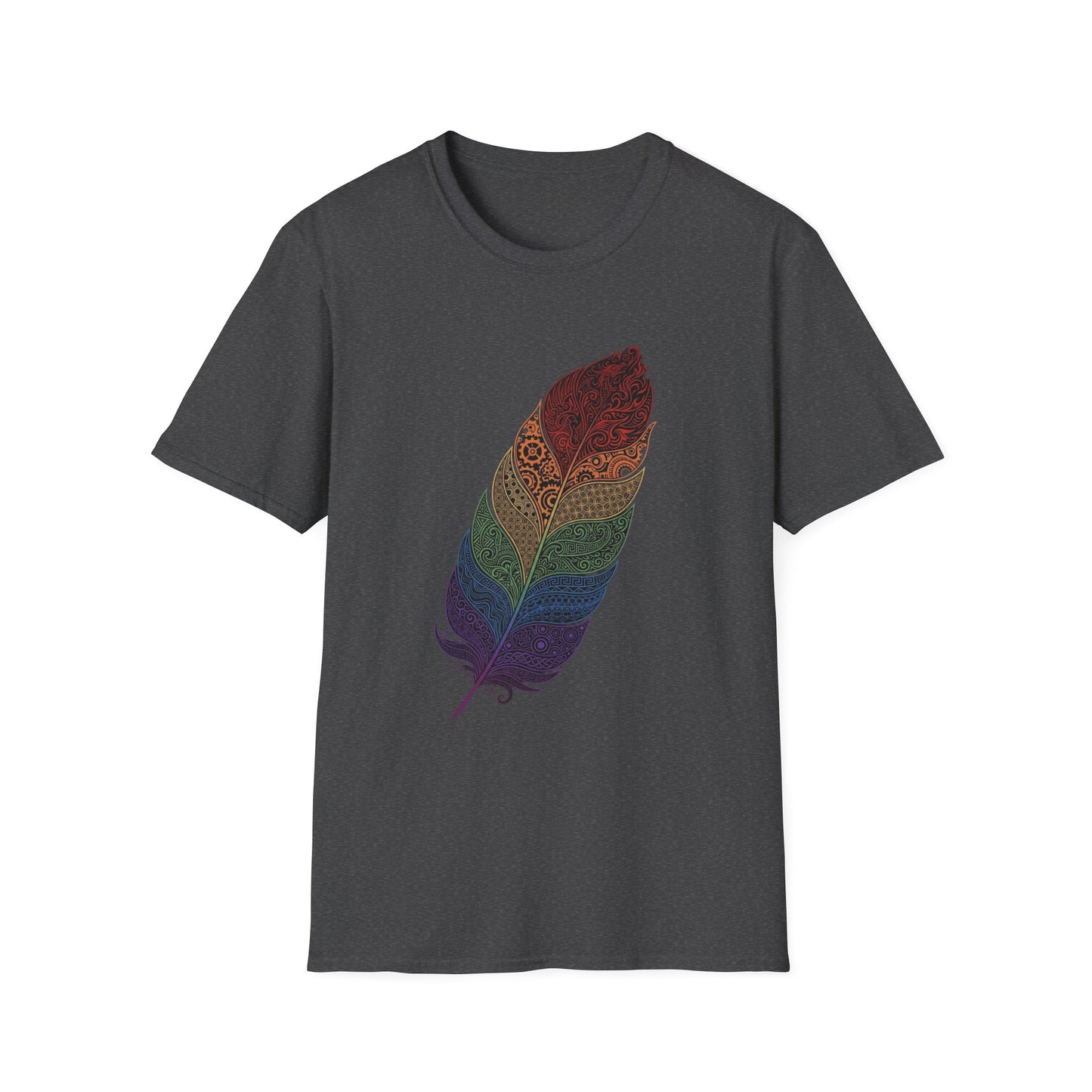 'Feather Mandala' T-Shirt