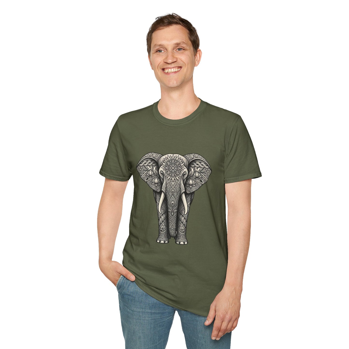 'Elephant Mandala' T-Shirt