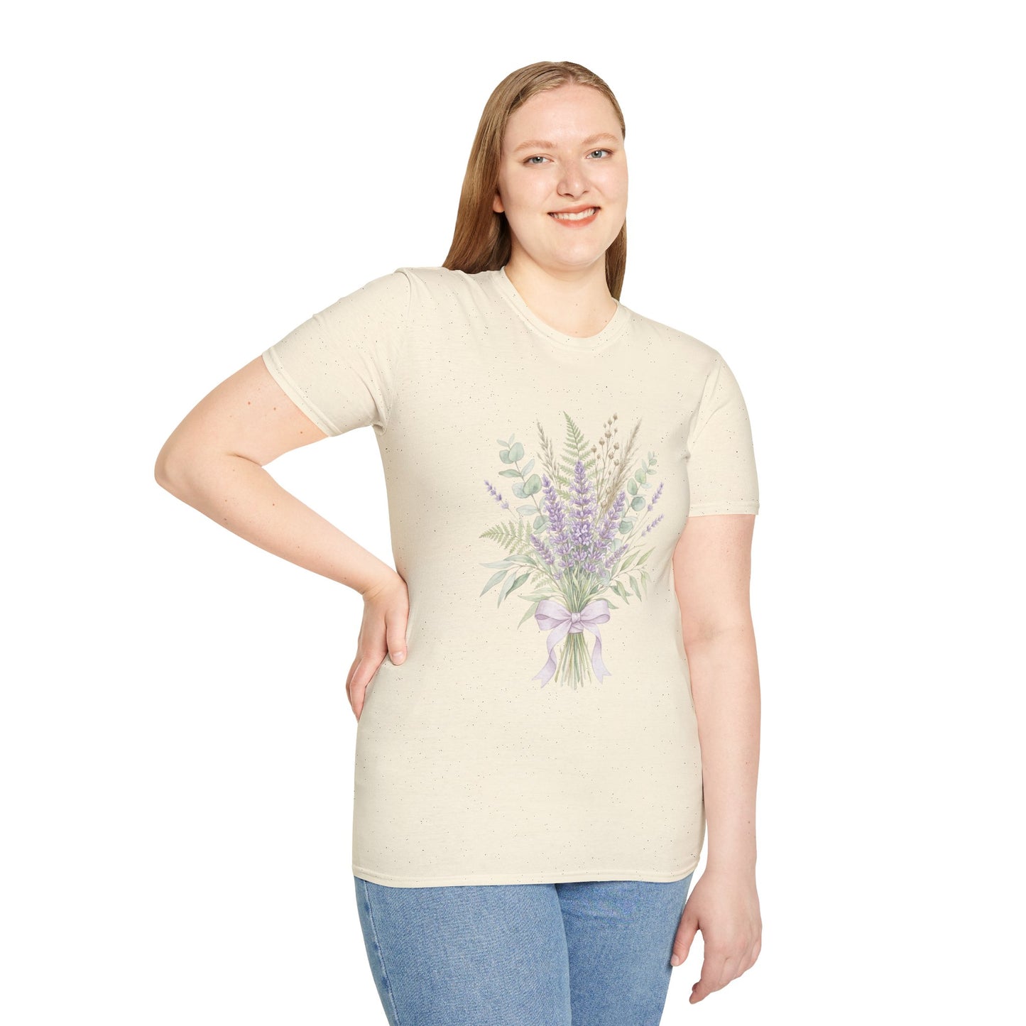 'Floral Lavender Bouquet' T-Shirt