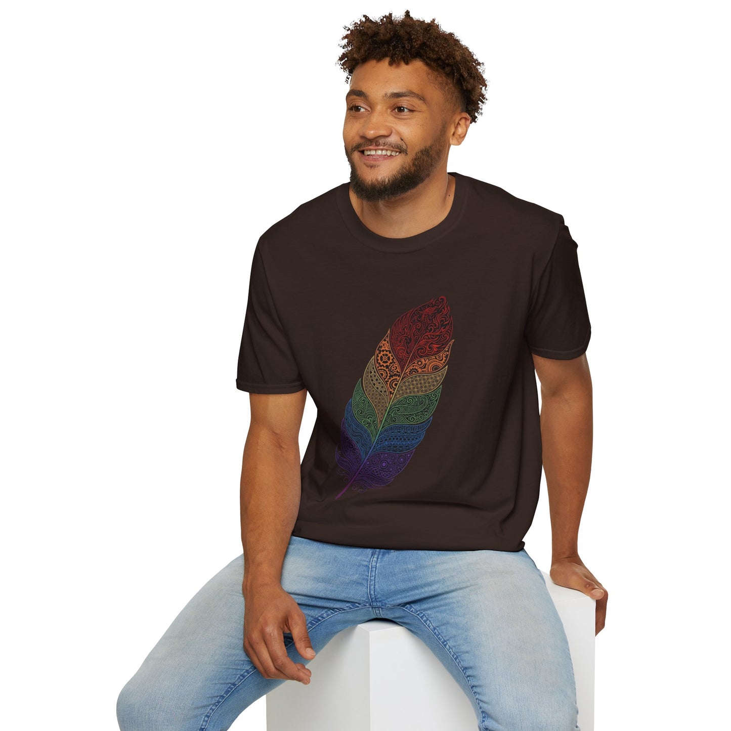 'Feather Mandala' T-Shirt