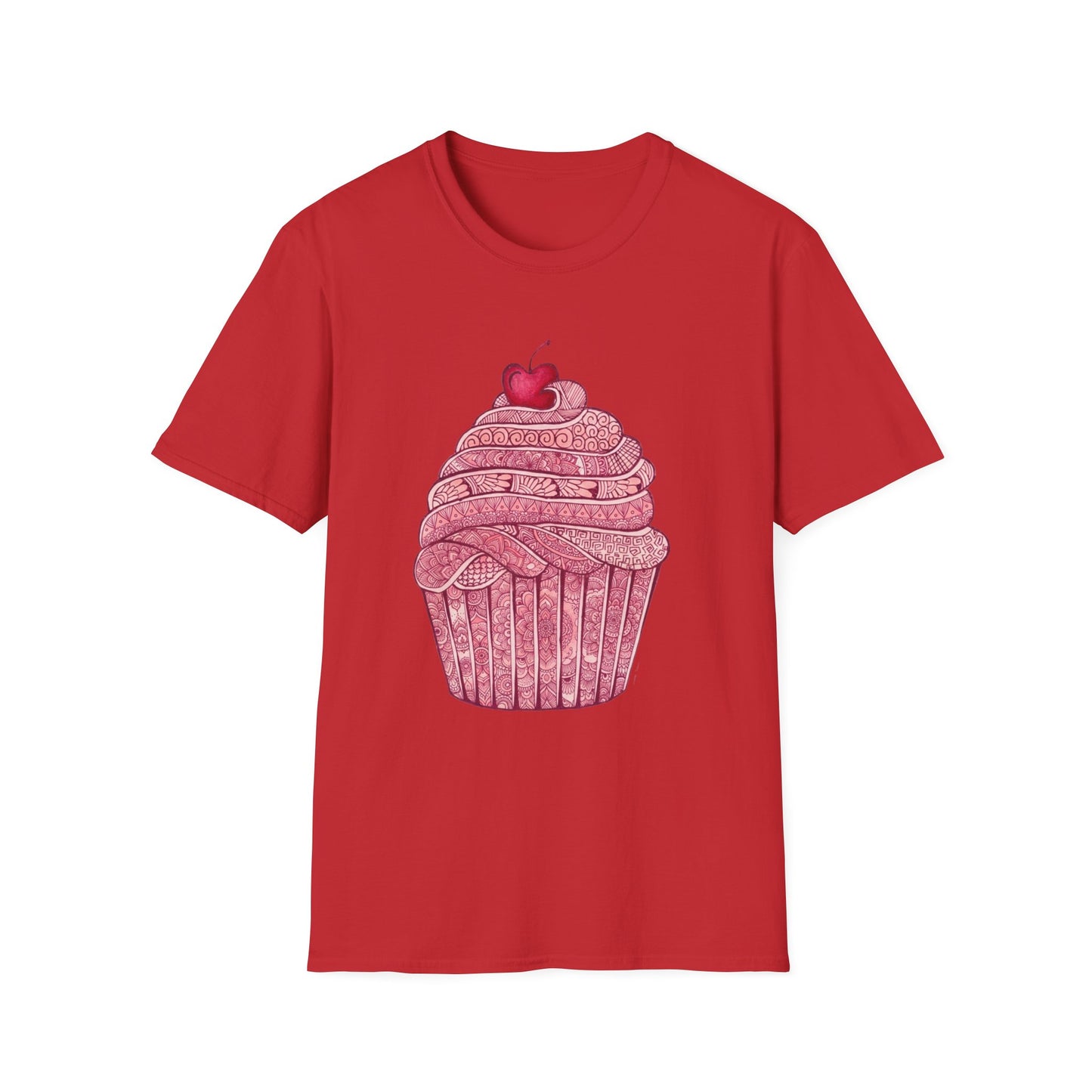 'Pink Cherry Cupcake' T-Shirt