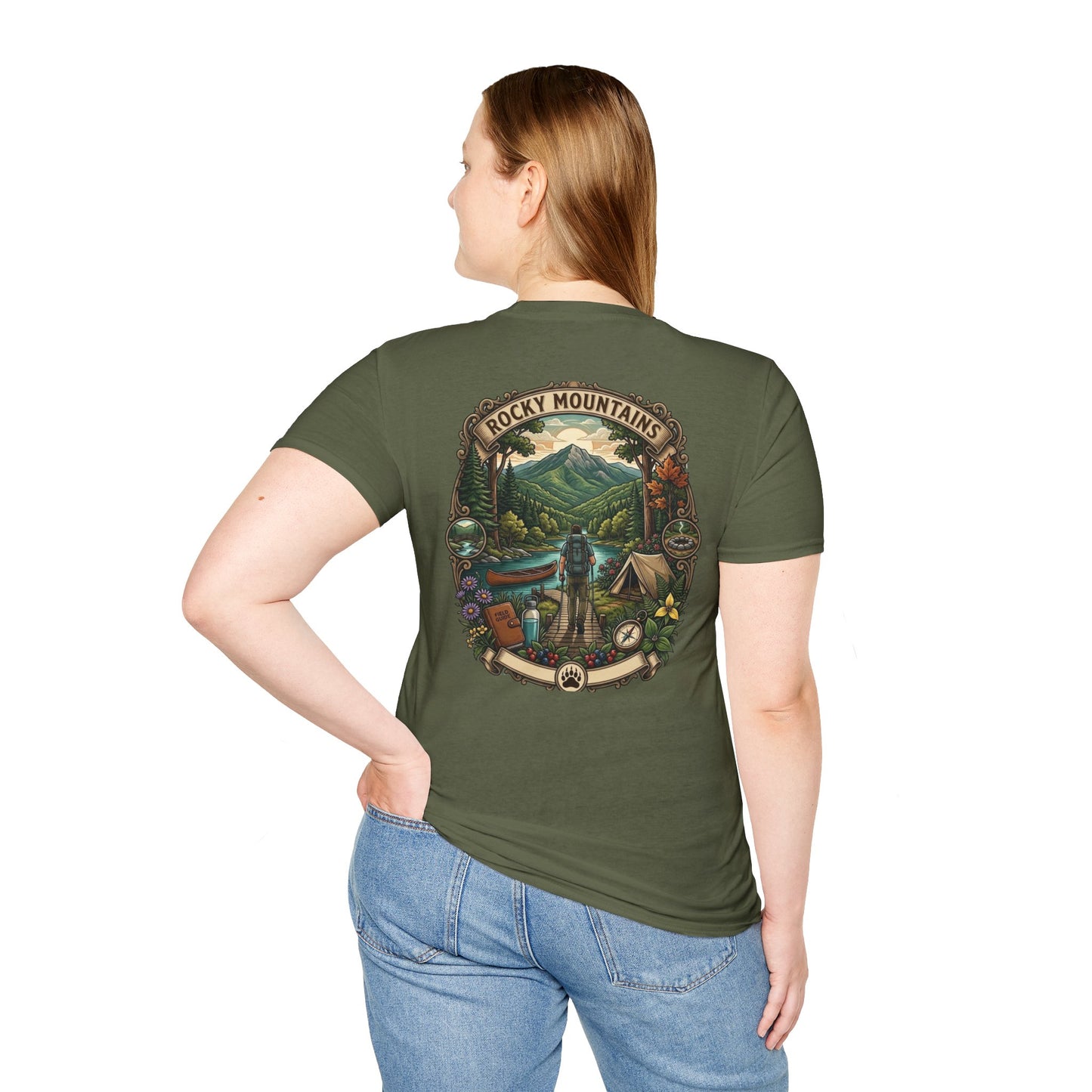 'Mountain & Boots' T-Shirt