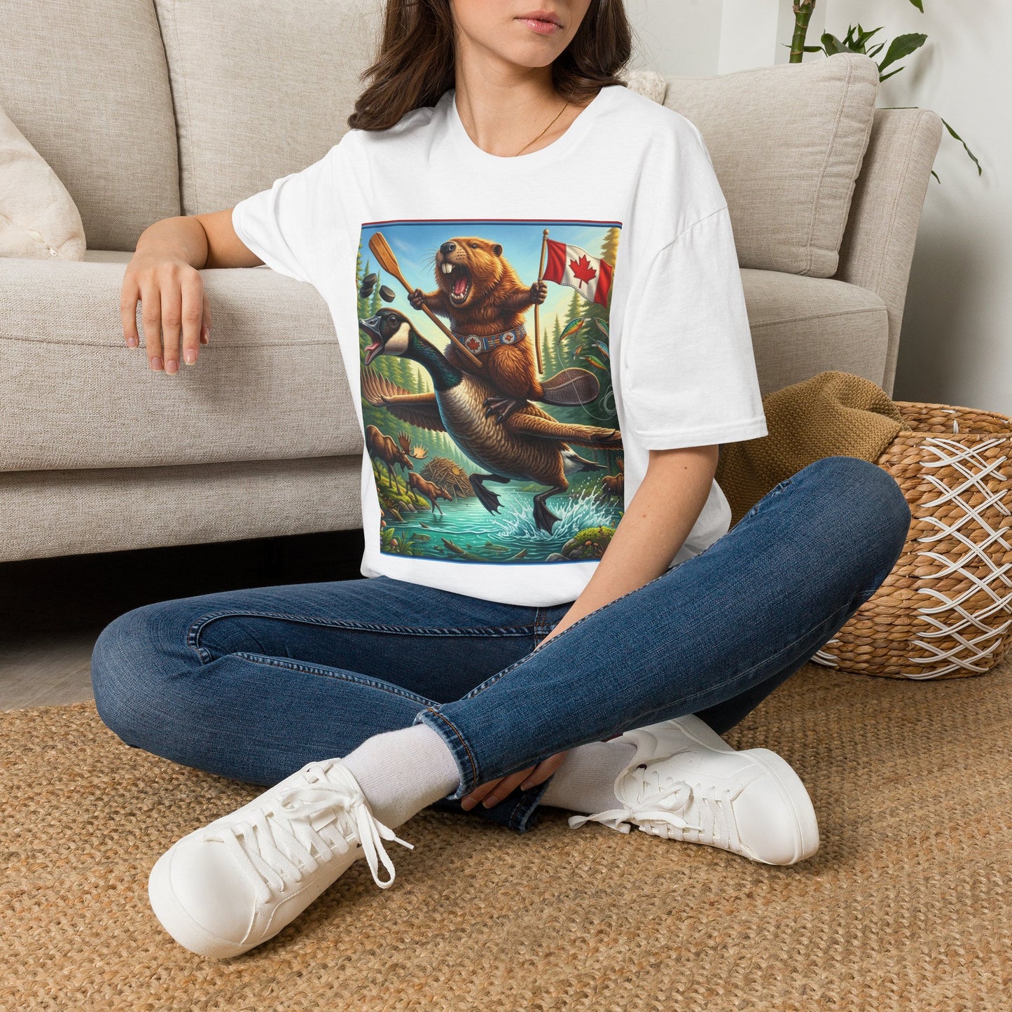 'Goose & Beaver' T-Shirt