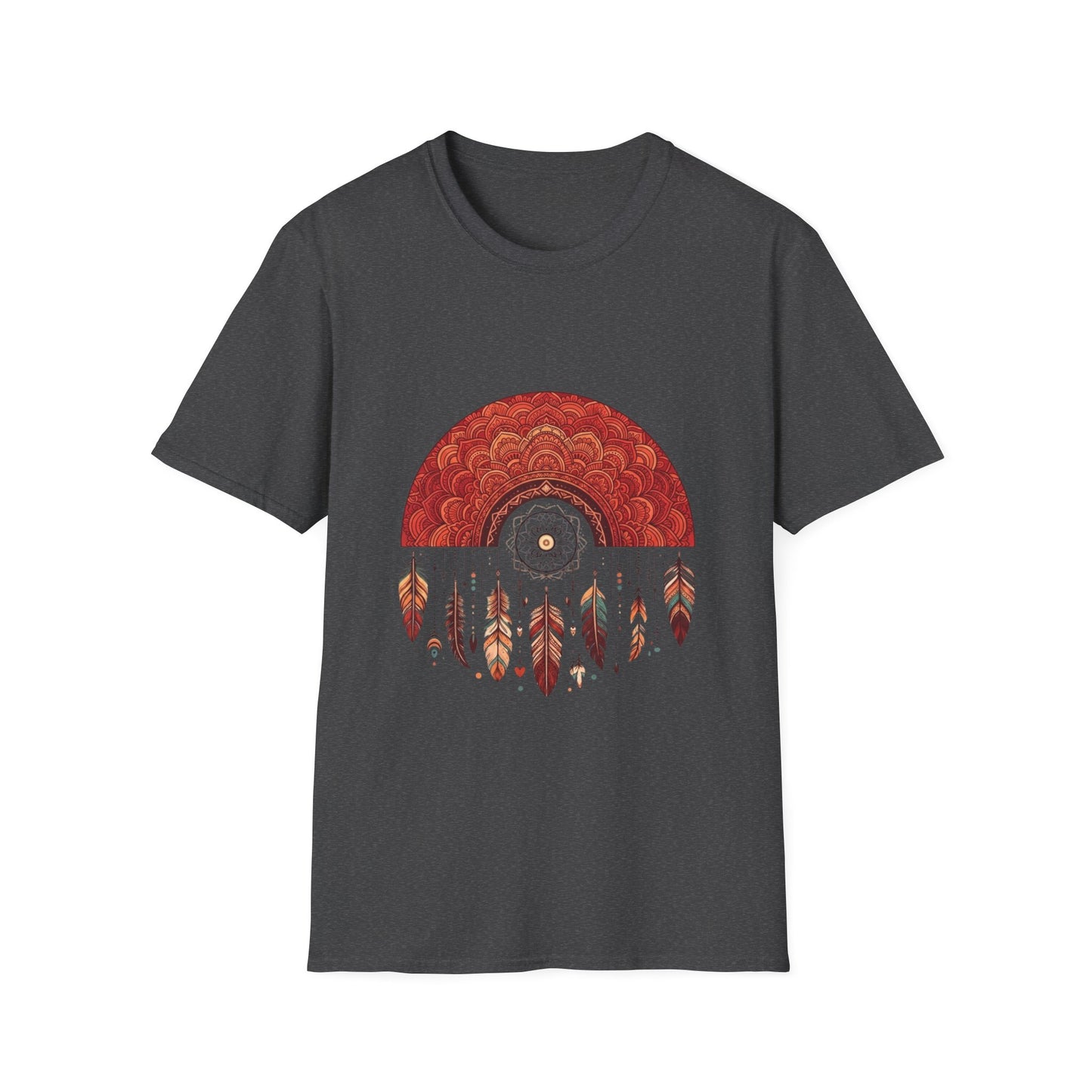 'Boho Red Sun' T-Shirt