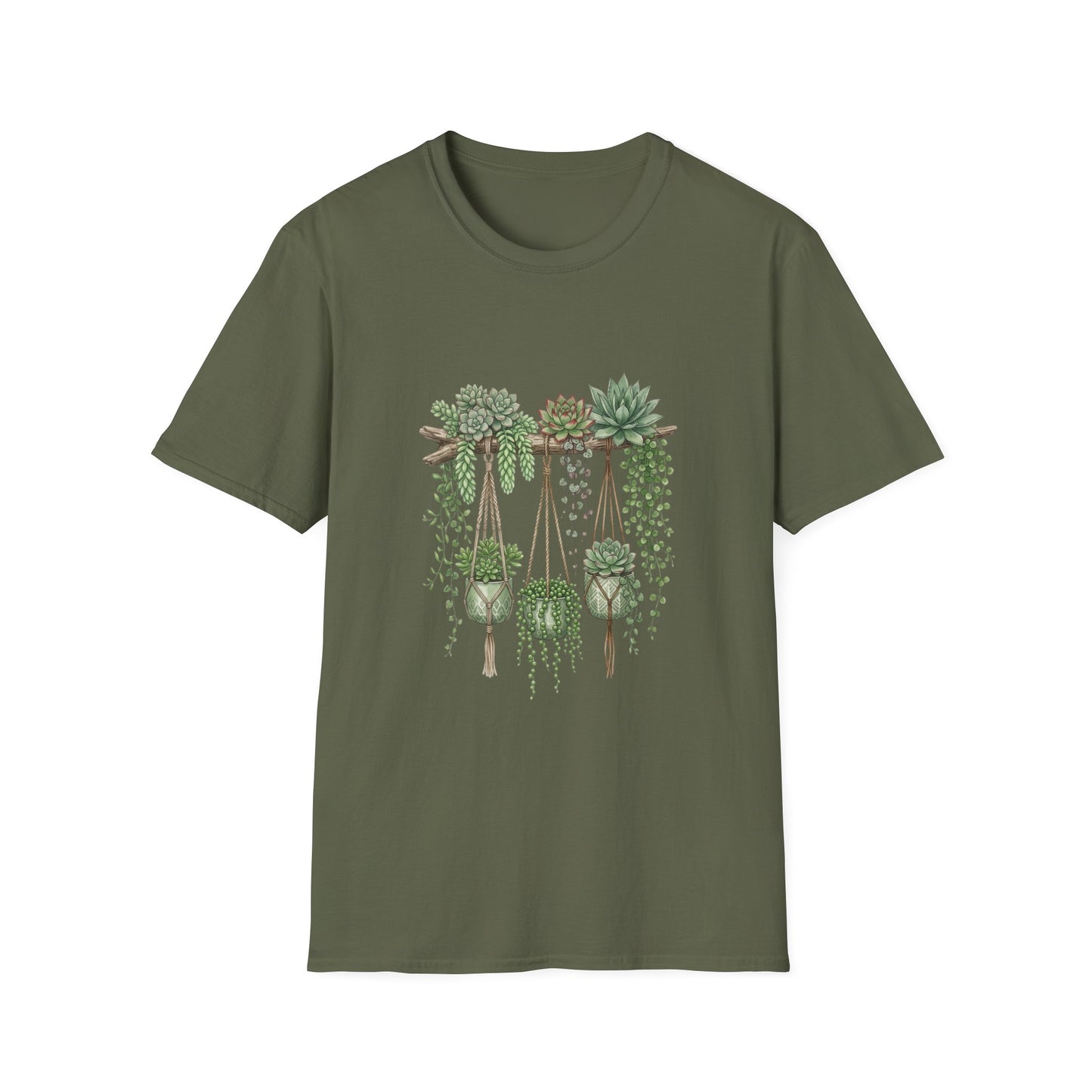 'Hanging Succulent' T-Shirt