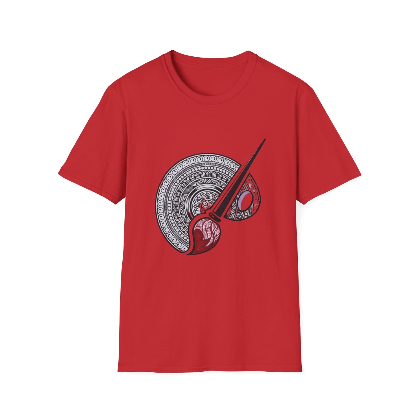'Paint palette with brush' T-Shirt