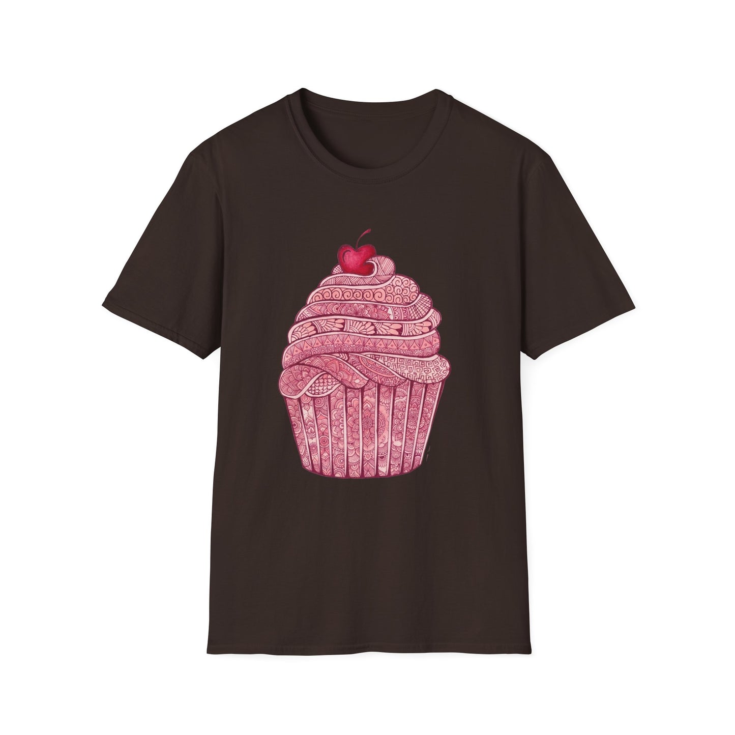 'Pink Cherry Cupcake' T-Shirt