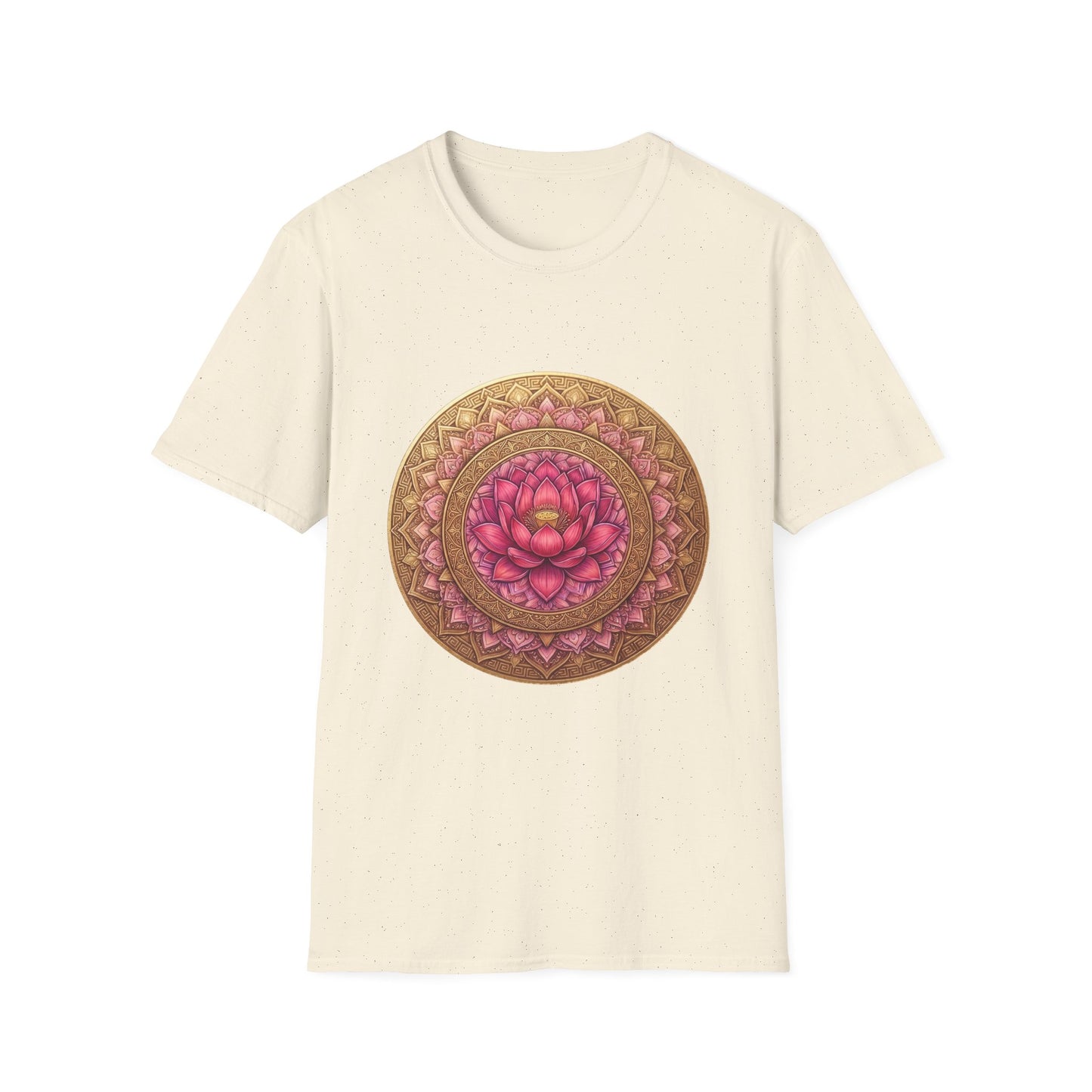 'Pink Floral Lotus' T-Shirt