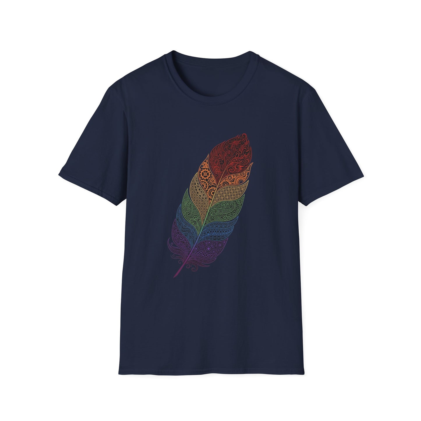'Feather Mandala' T-Shirt