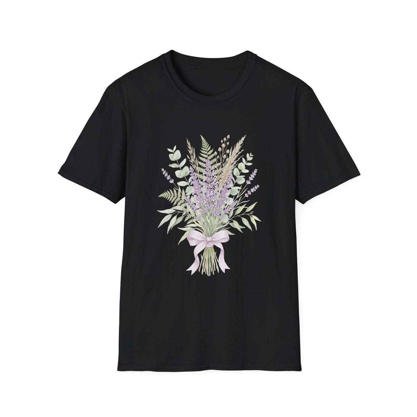 'Floral Lavender Bouquet' T-Shirt