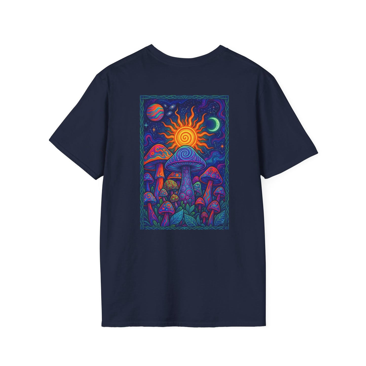 'Blue Mushroom' T-Shirt