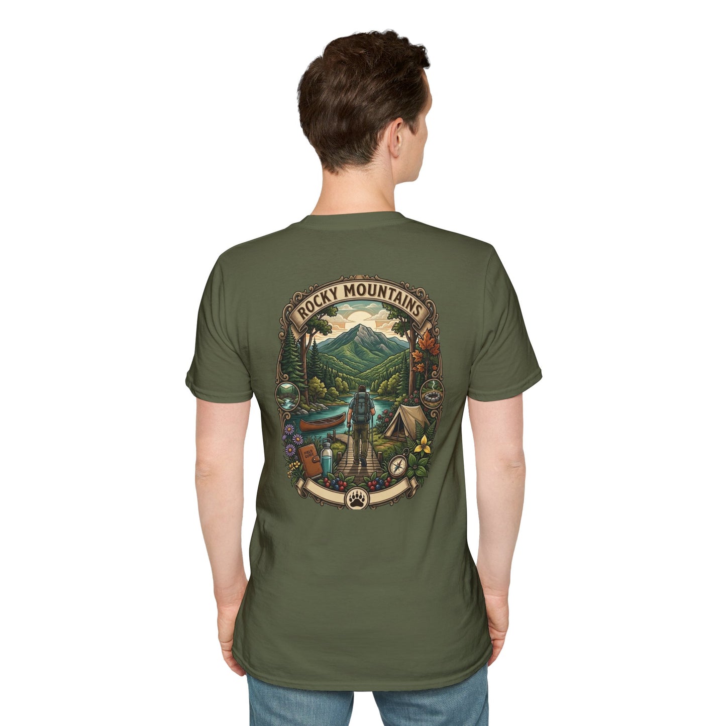 'Mountain & Boots' T-Shirt