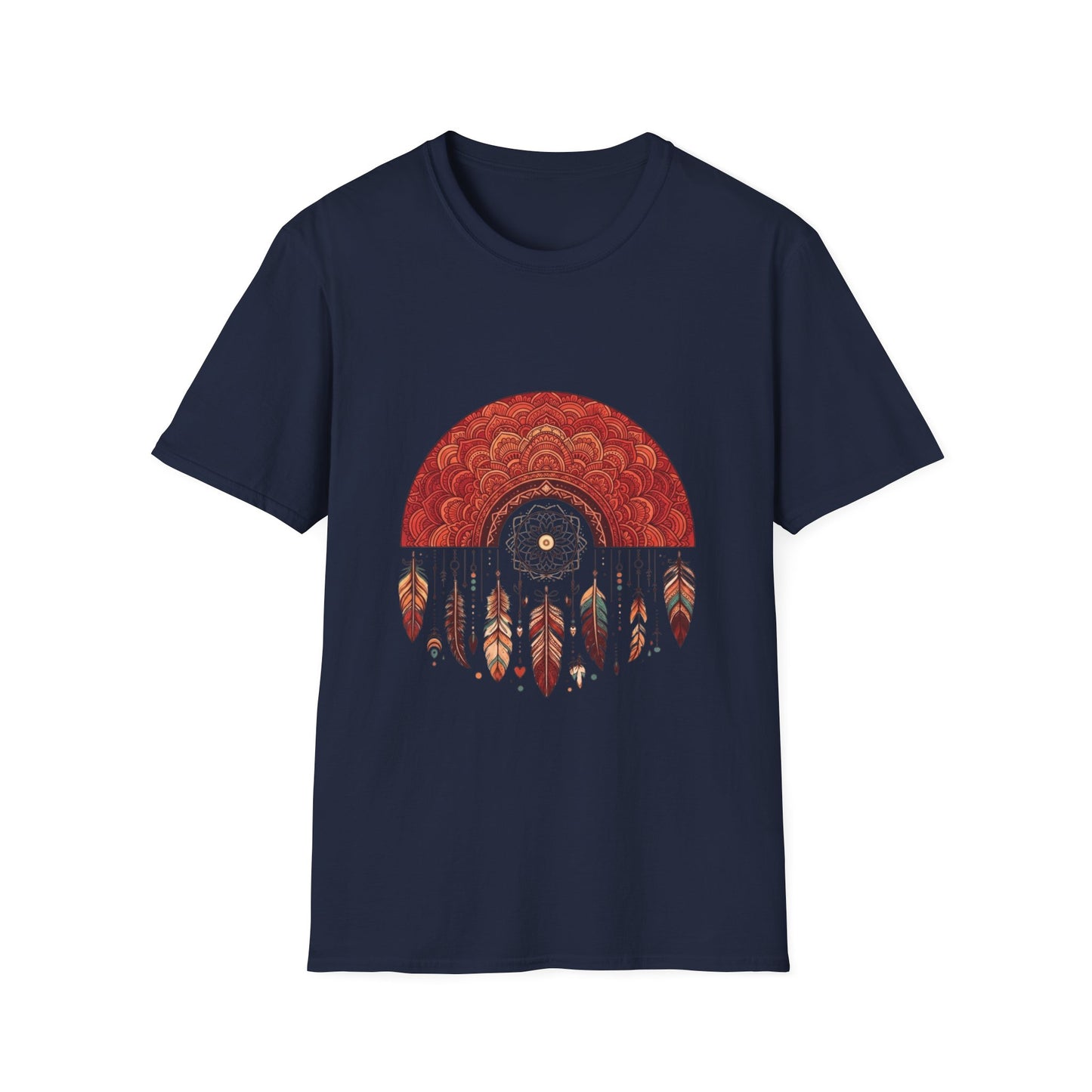 'Boho Red Sun' T-Shirt