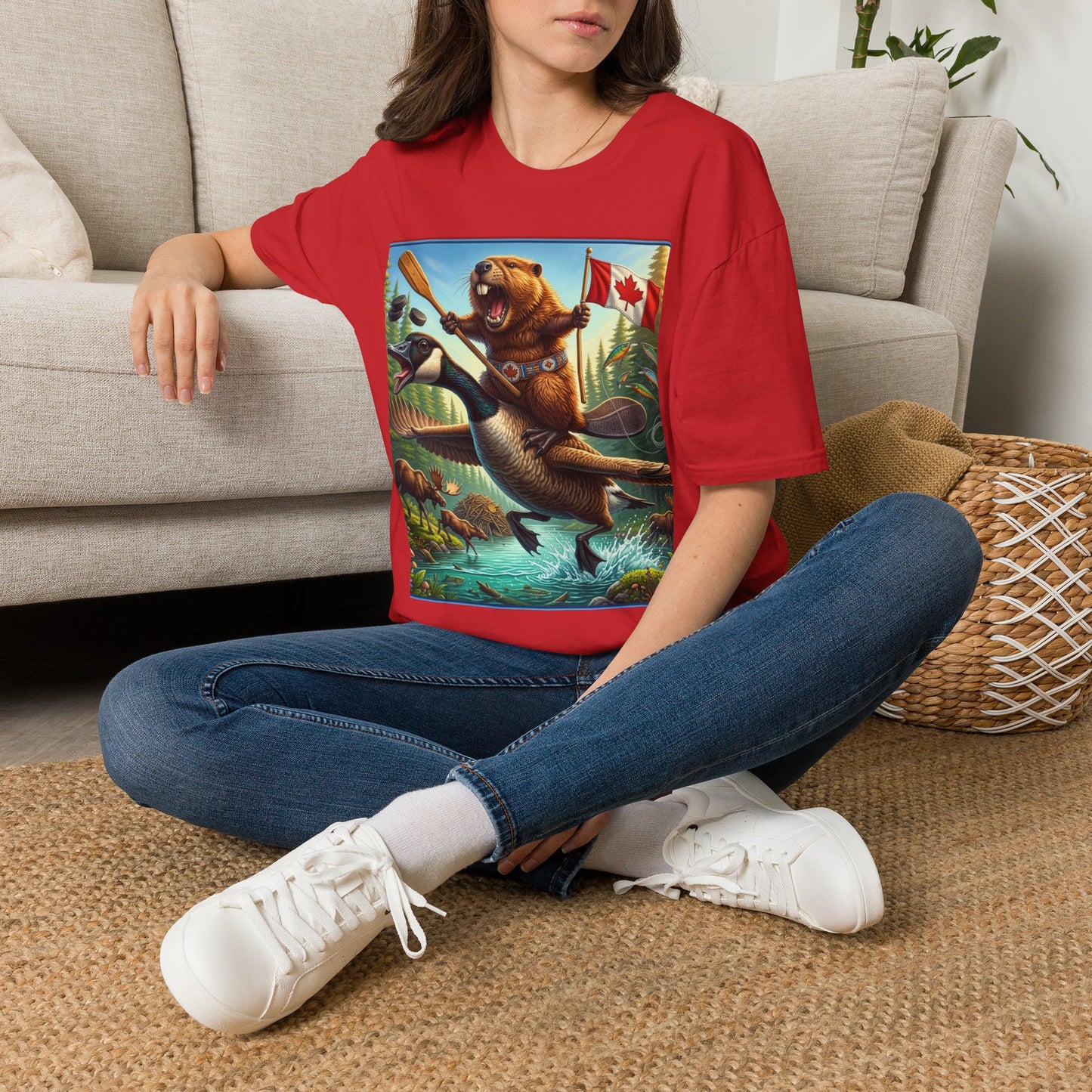 'Goose & Beaver' T-Shirt
