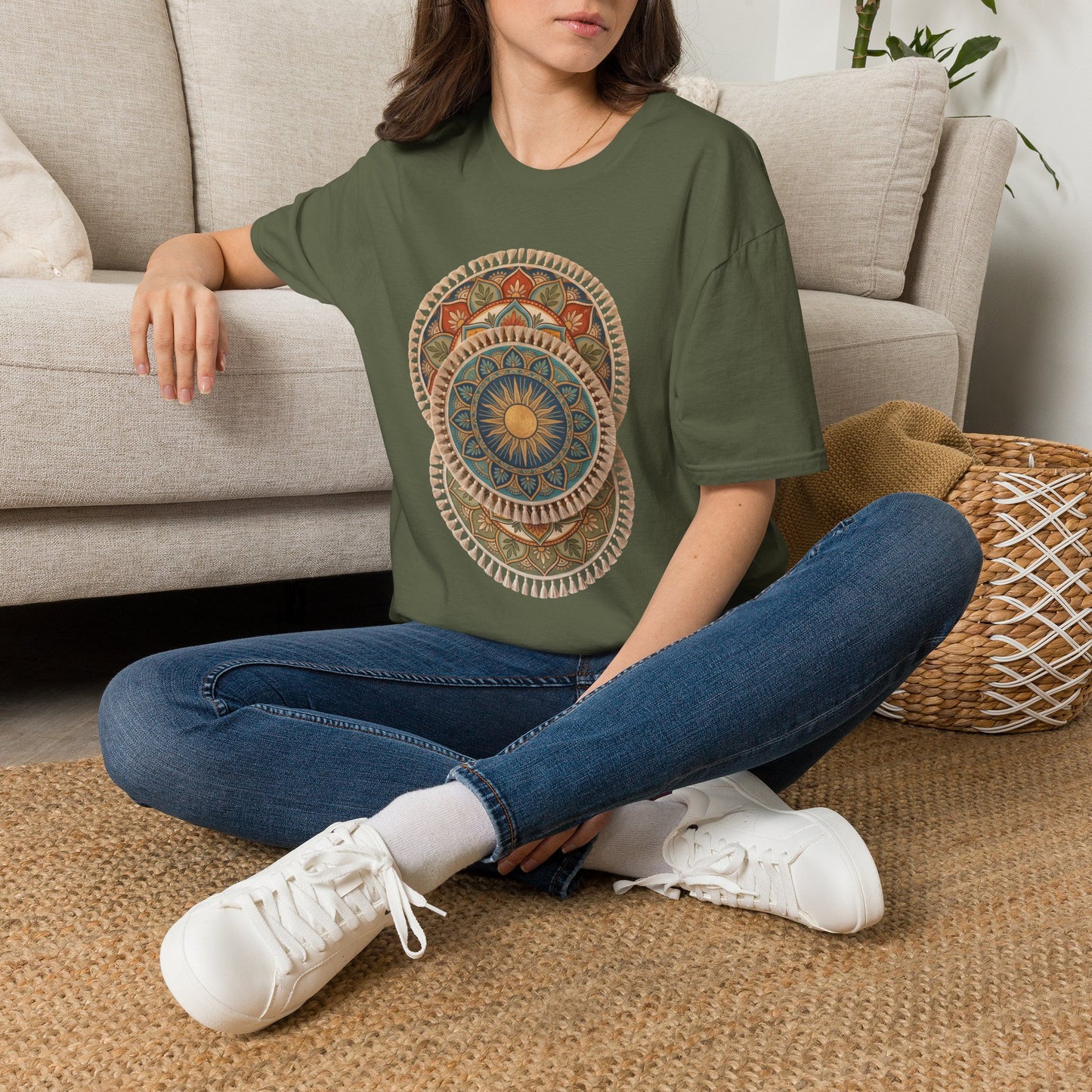'Boho Mandala' T-Shirt