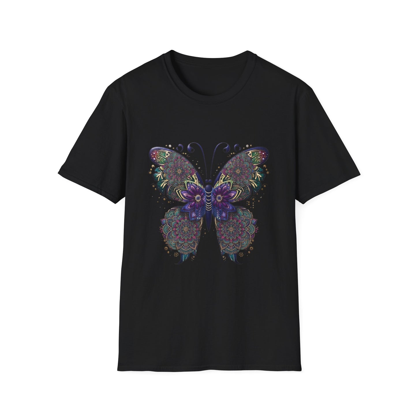 'Floral Butterfly' T-Shirt