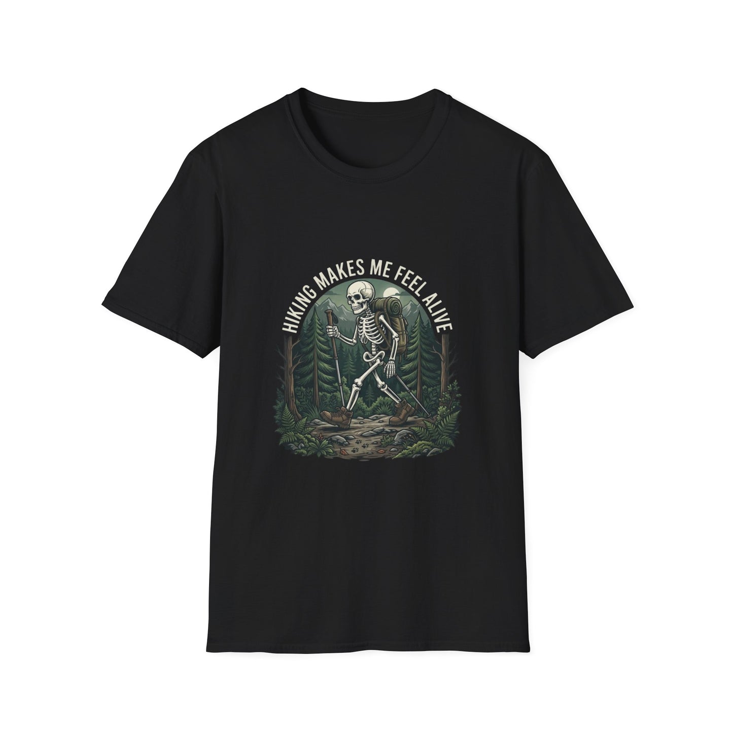 'Hiking makes me feel alive' T-Shirt