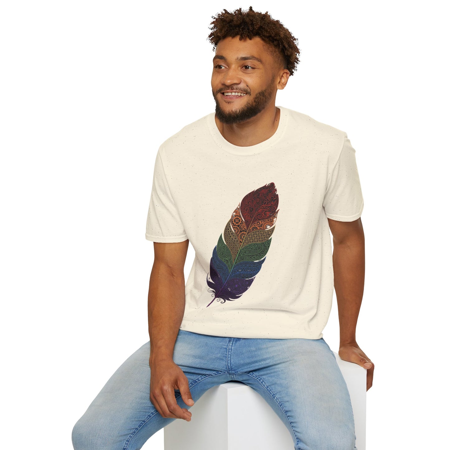 'Feather Mandala' T-Shirt