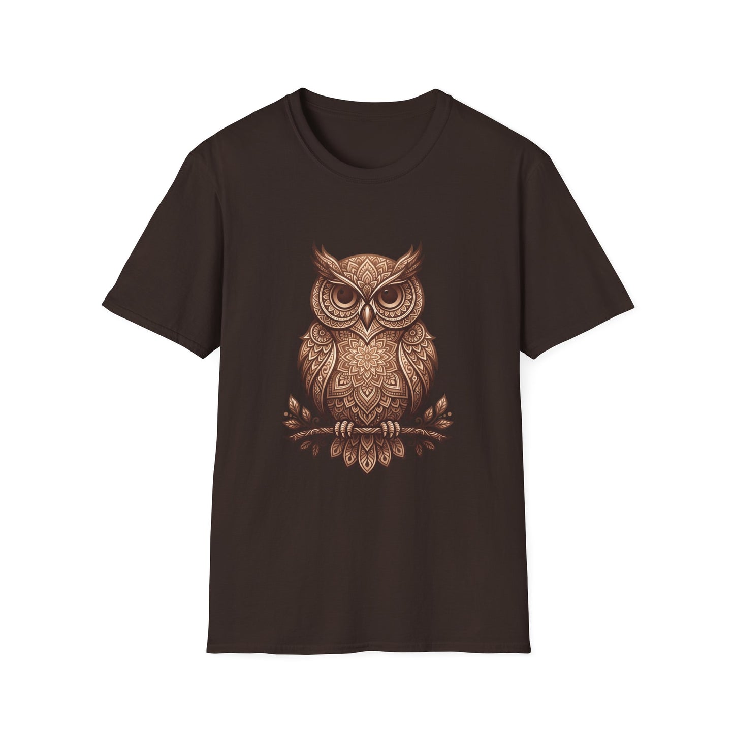 'Intricate Boho Owl' T-Shirt