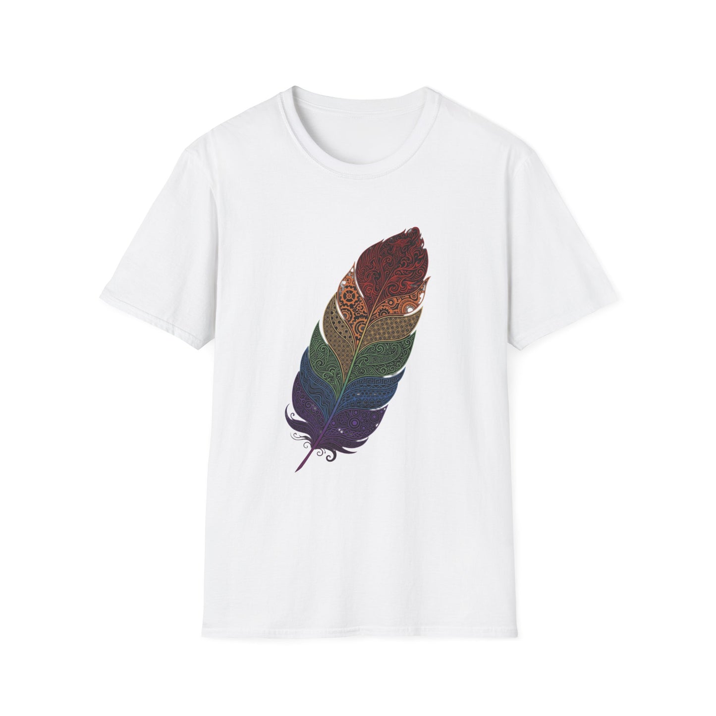 'Feather Mandala' T-Shirt