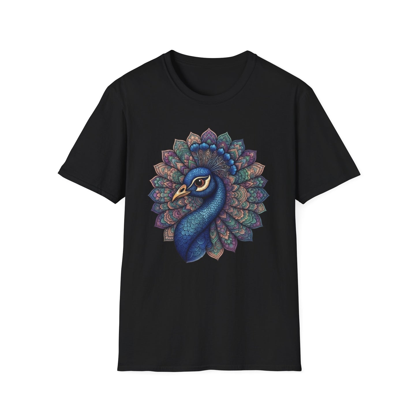 'Colorful Peacock' T-Shirt
