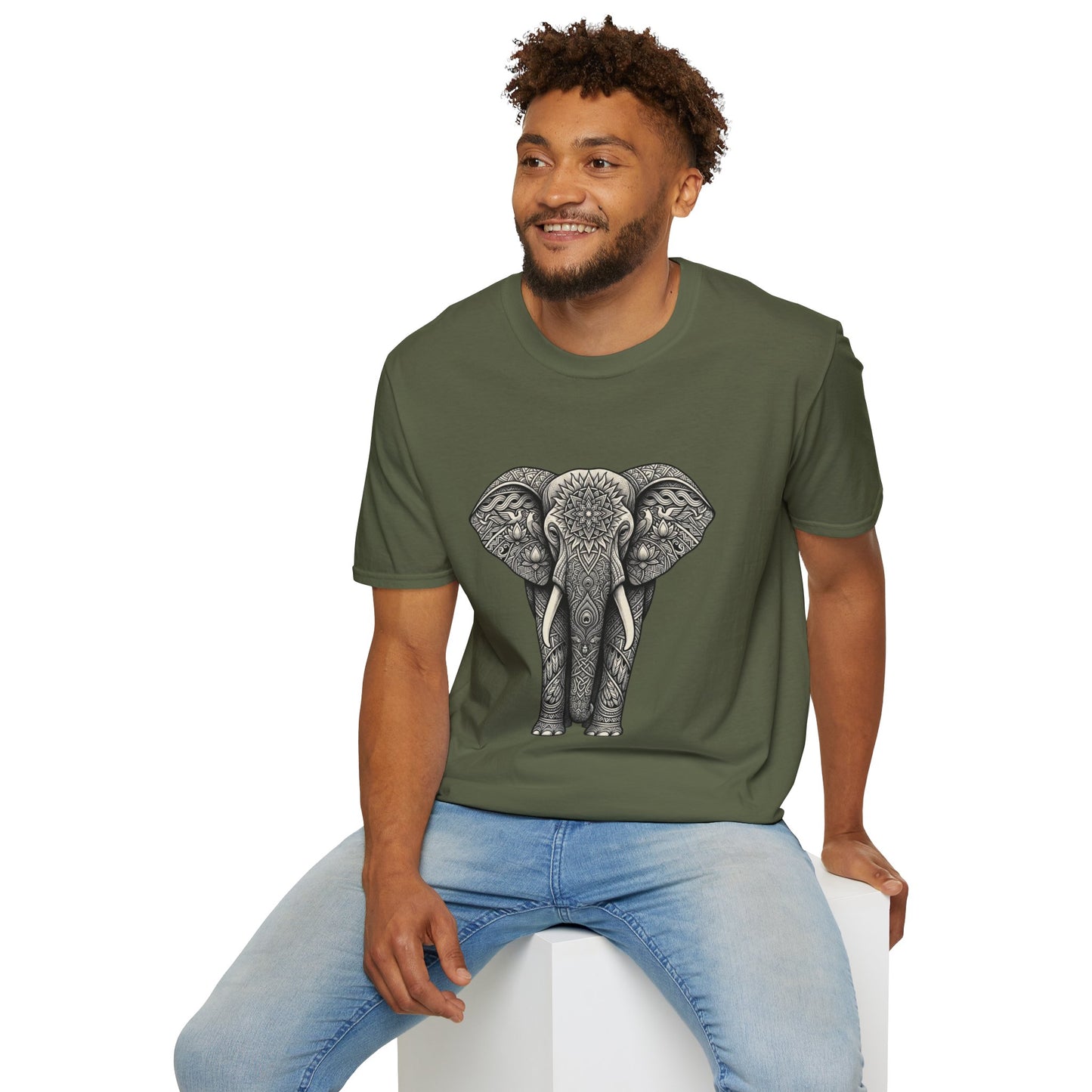 'Elephant Mandala' T-Shirt