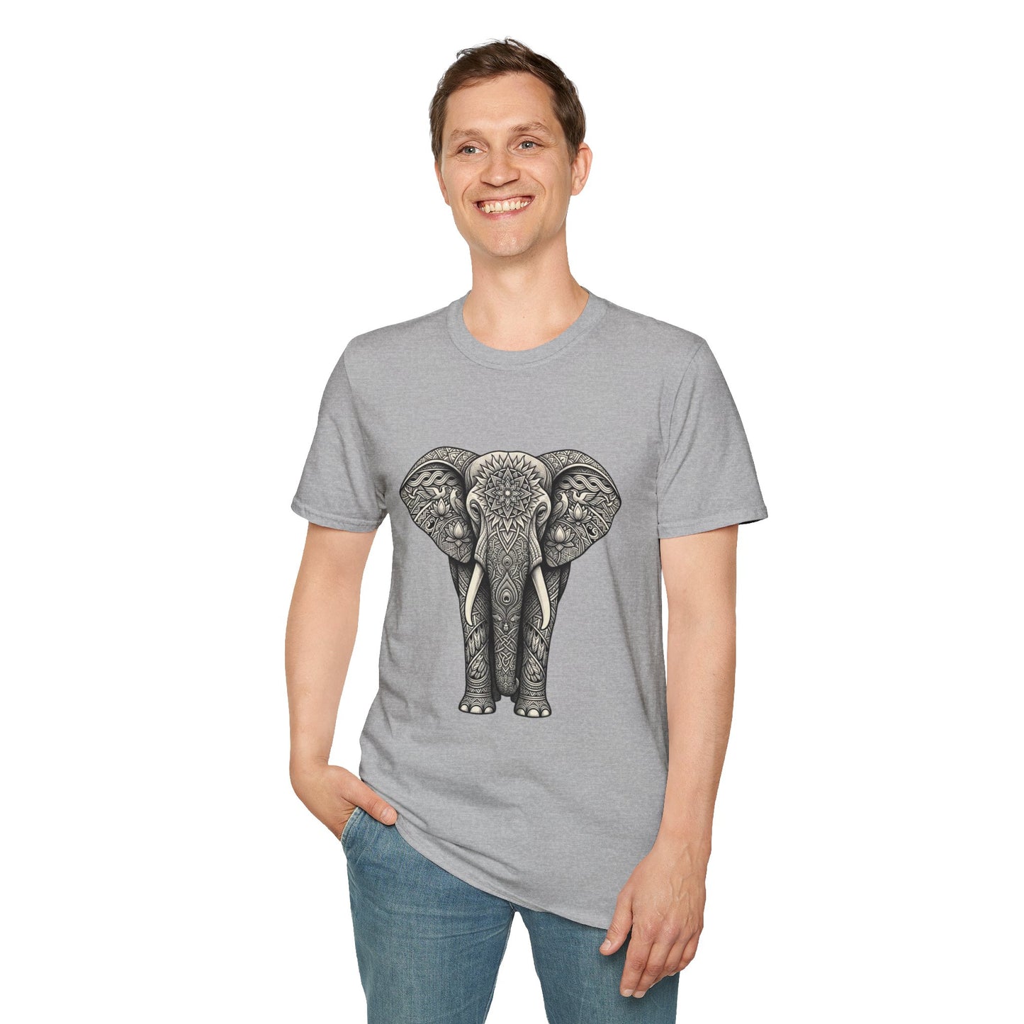 'Elephant Mandala' T-Shirt