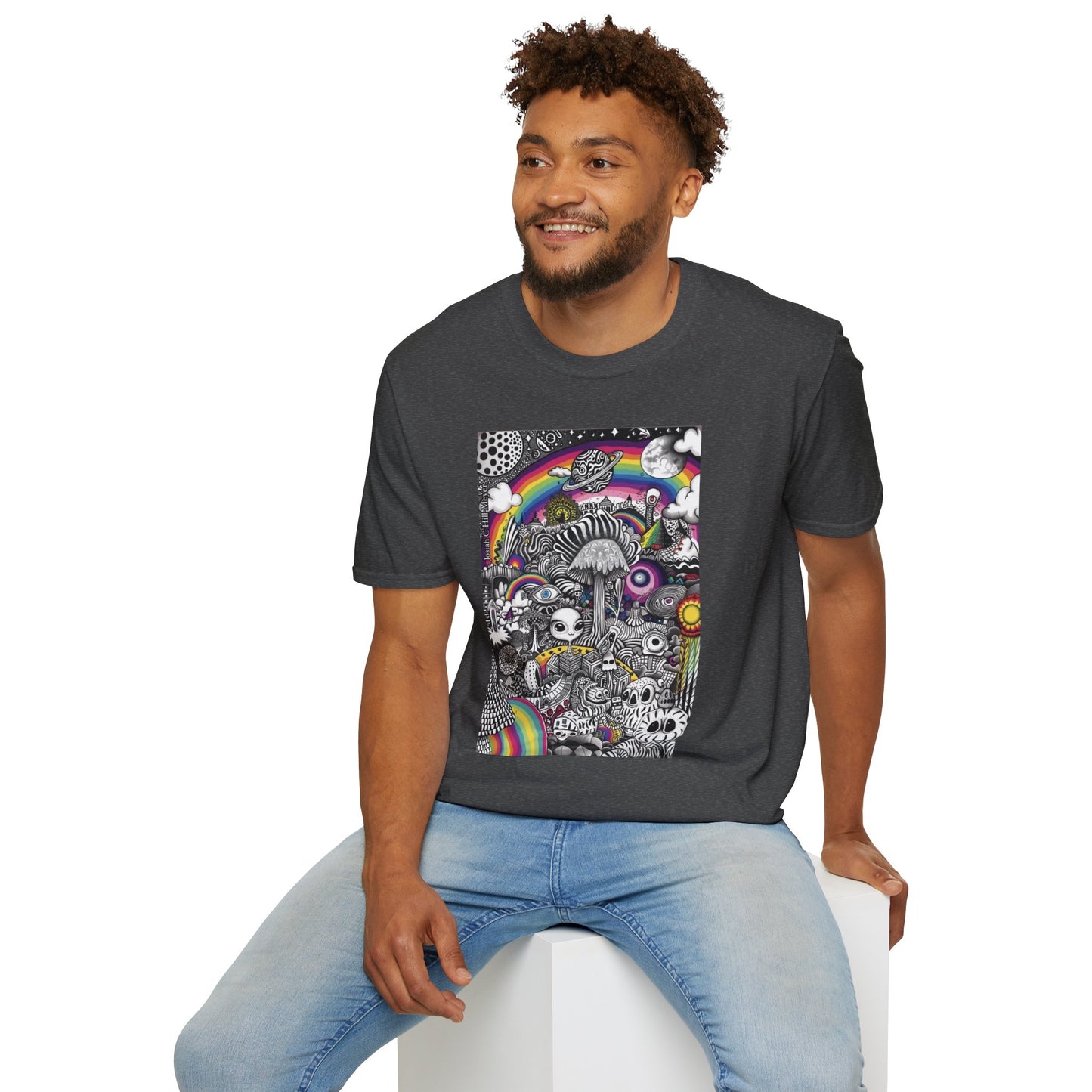 'Rainbow Trippy' T-Shirt