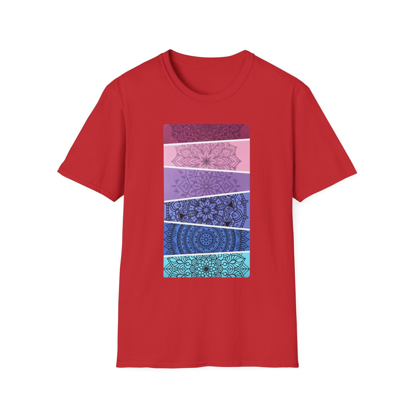 'Ombre Purple to Teal' T-Shirt