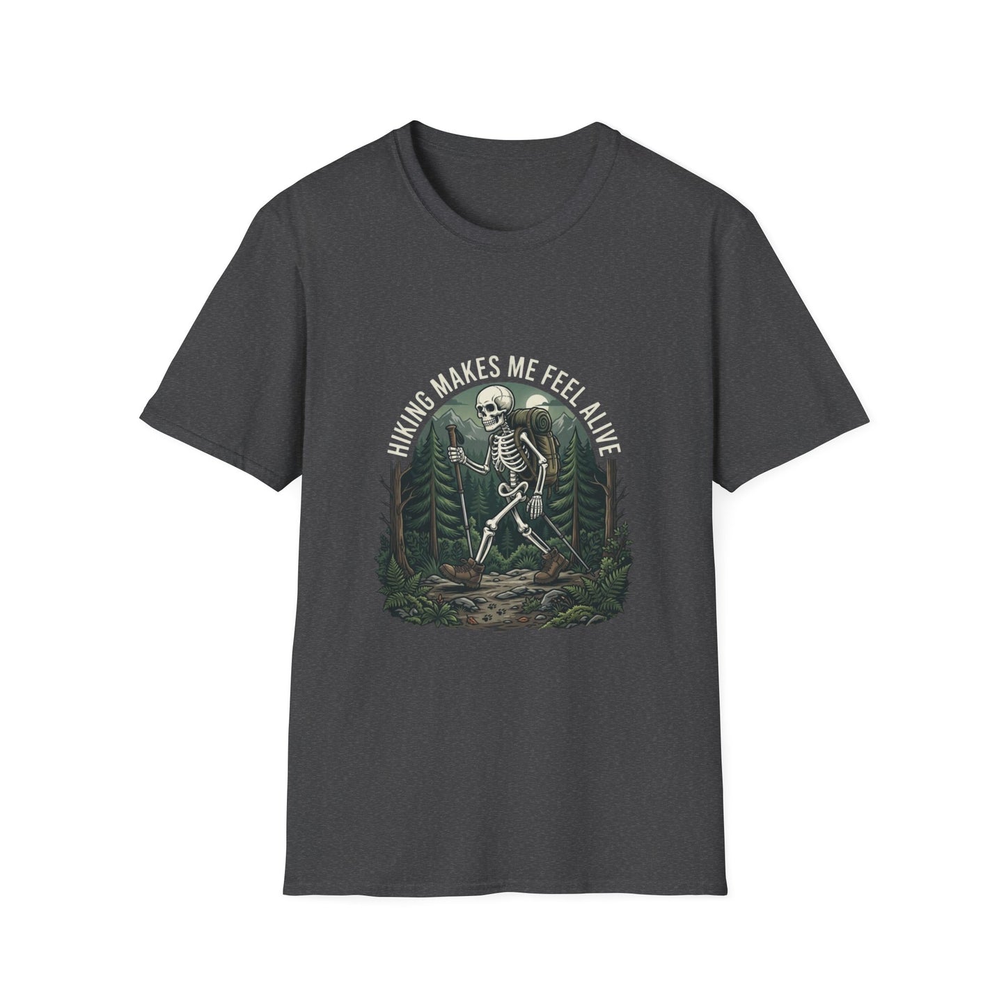 'Hiking makes me feel alive' T-Shirt
