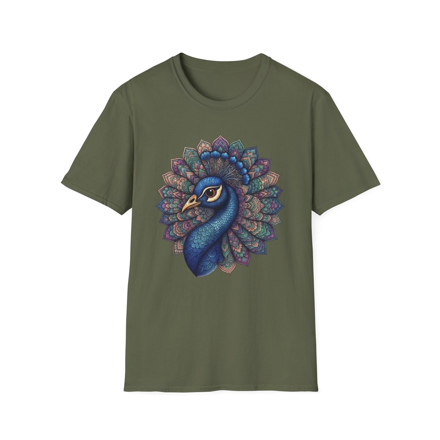 'Colorful Peacock' T-Shirt