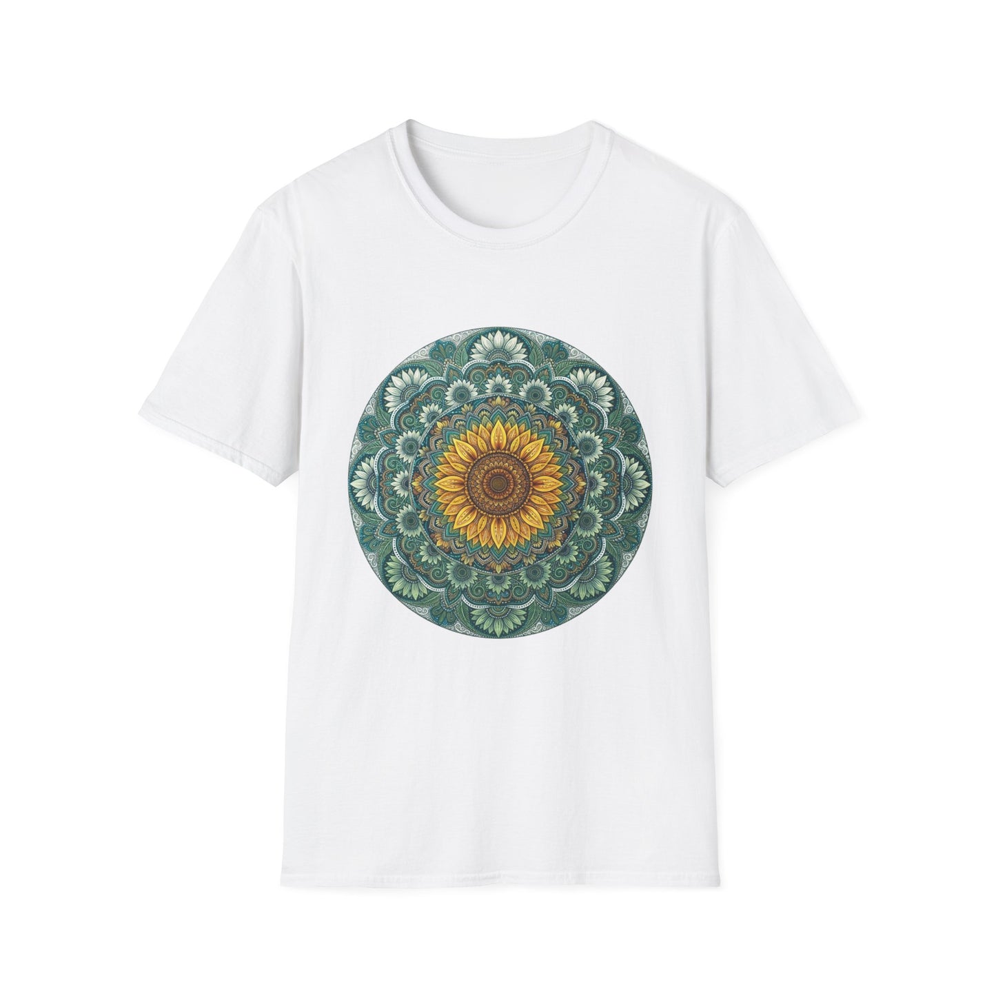 'Sunflower Mandala' T-Shirt